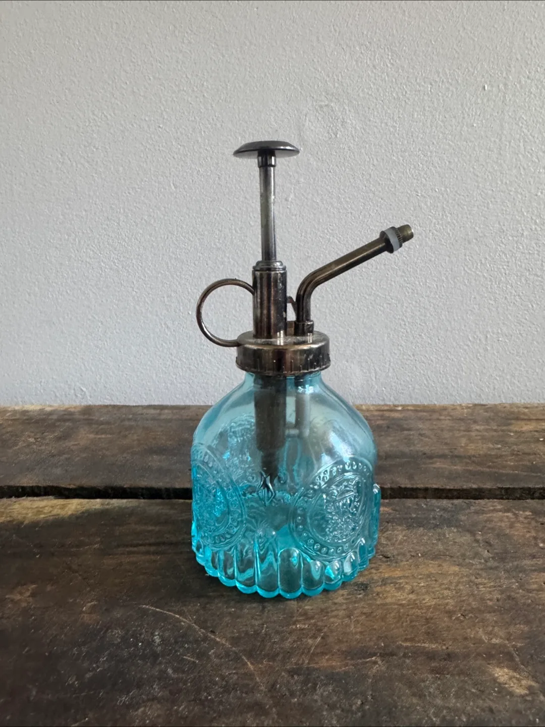 Vintage Style Blue Glass Plant Mister thumbnail