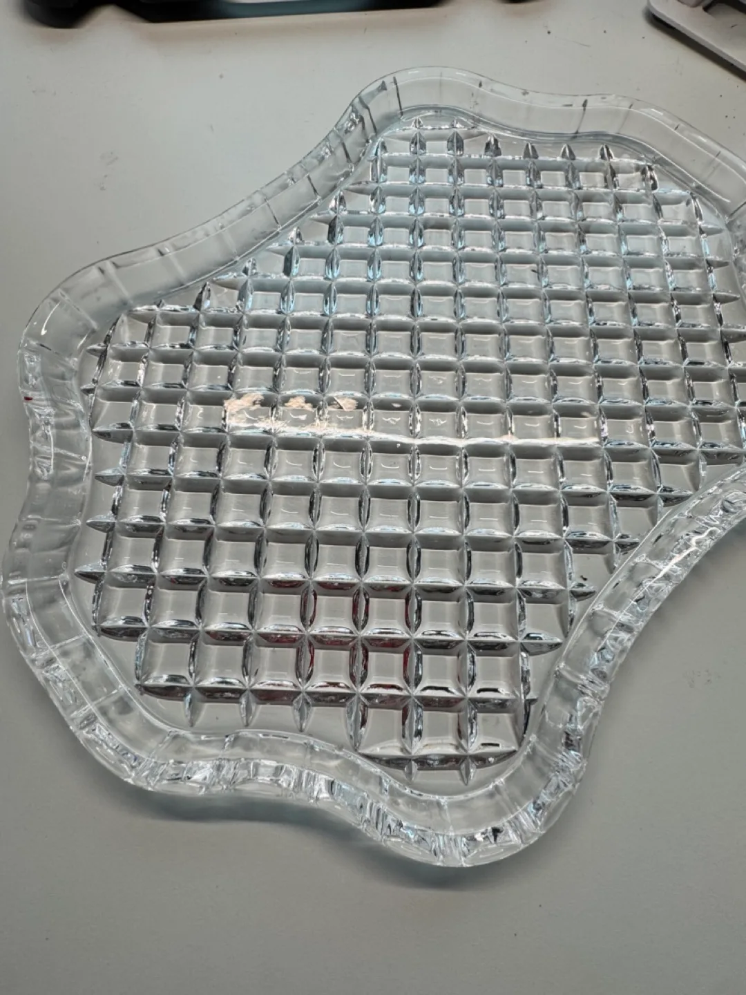 Clear Glass Serving Tray thumbnail
