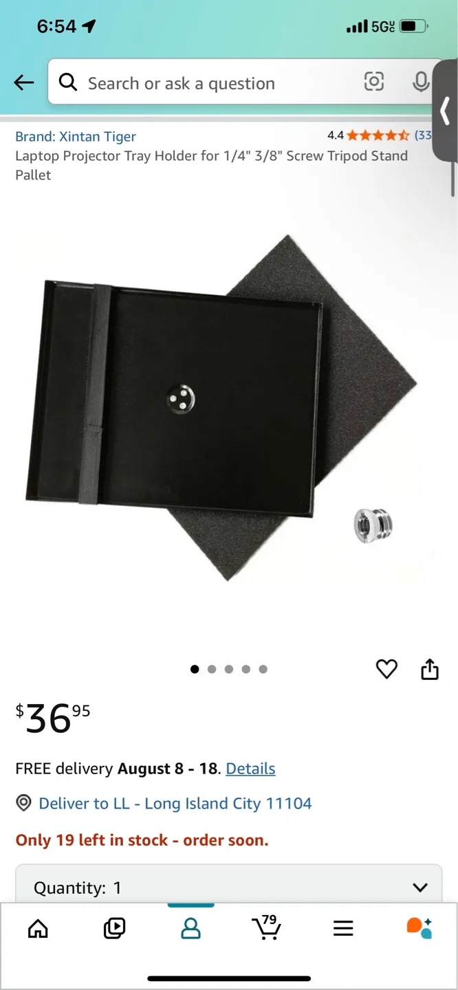 Laptop Projector Tray Holder thumbnail