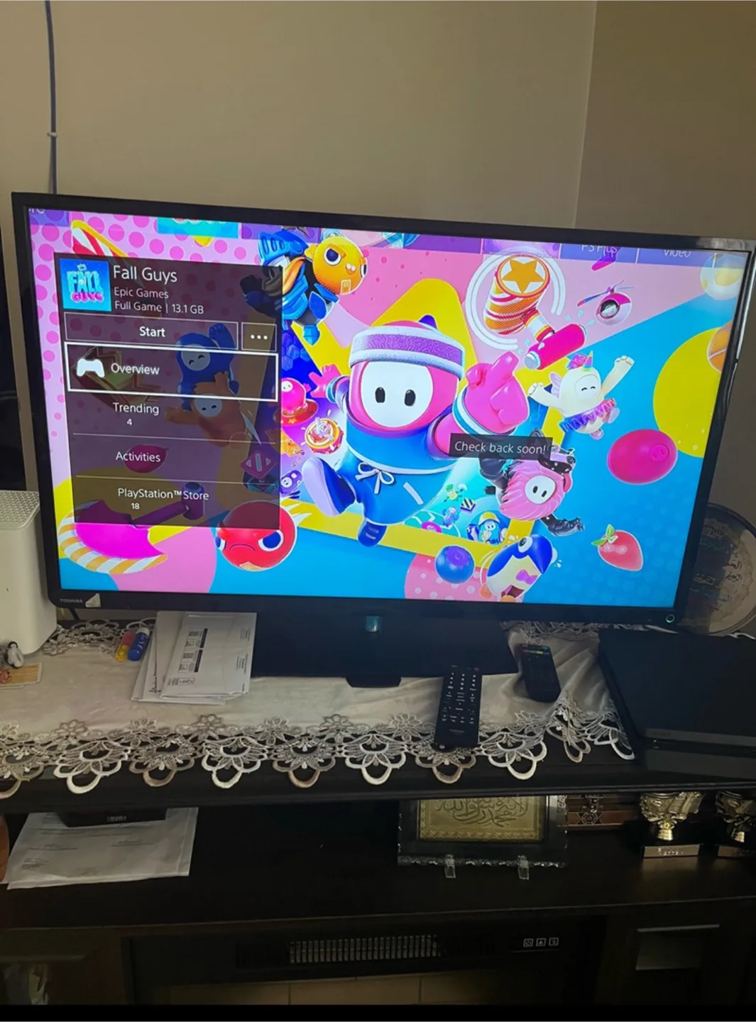 PlayStation 4 Console with Controller thumbnail