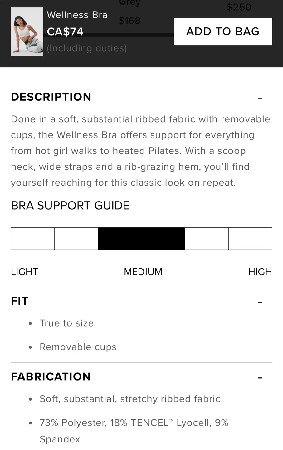 ALO Yoga Wellness Bra - White Small image indicator(3)