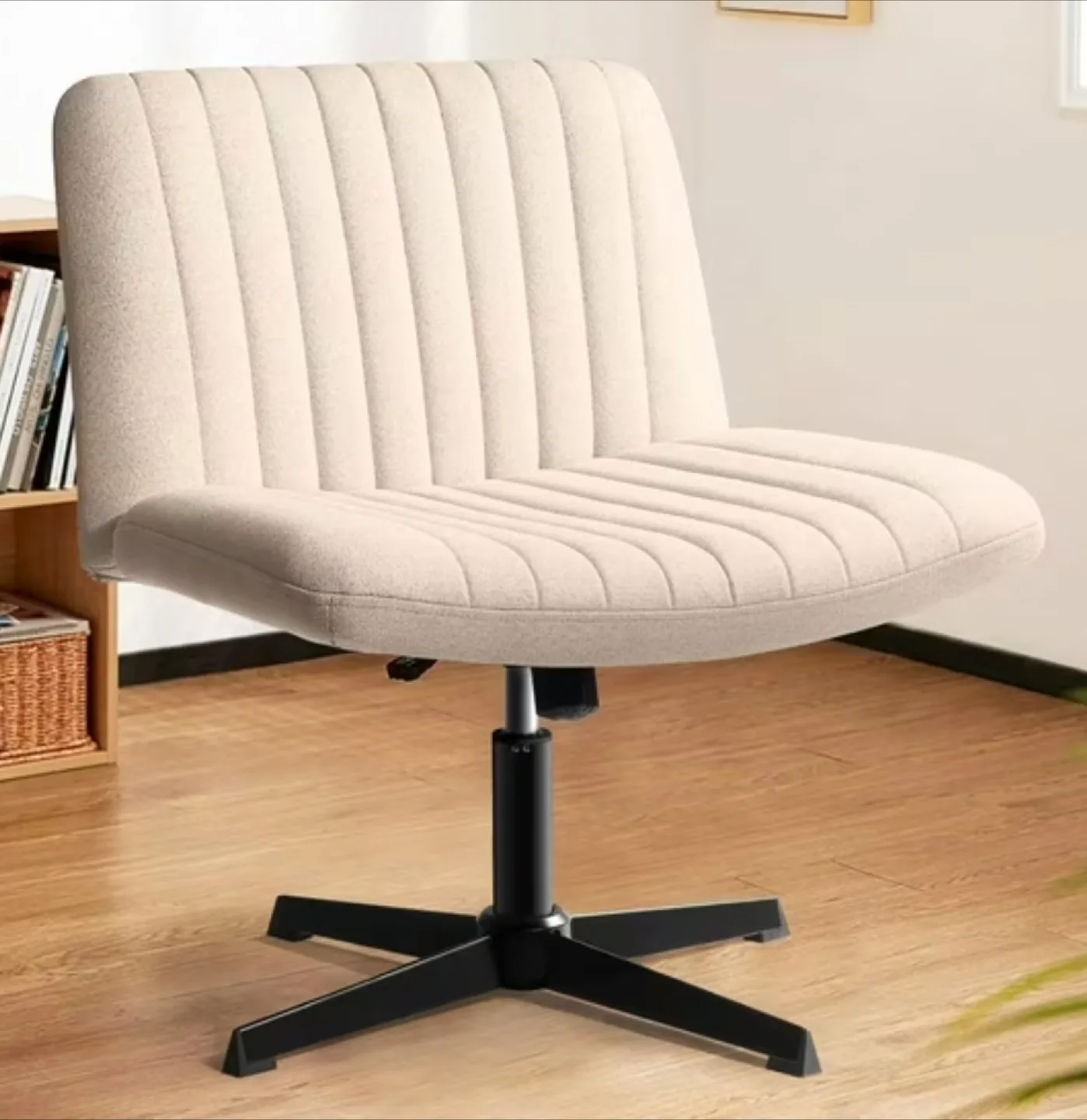 Beige Swivel Desk Chair thumbnail