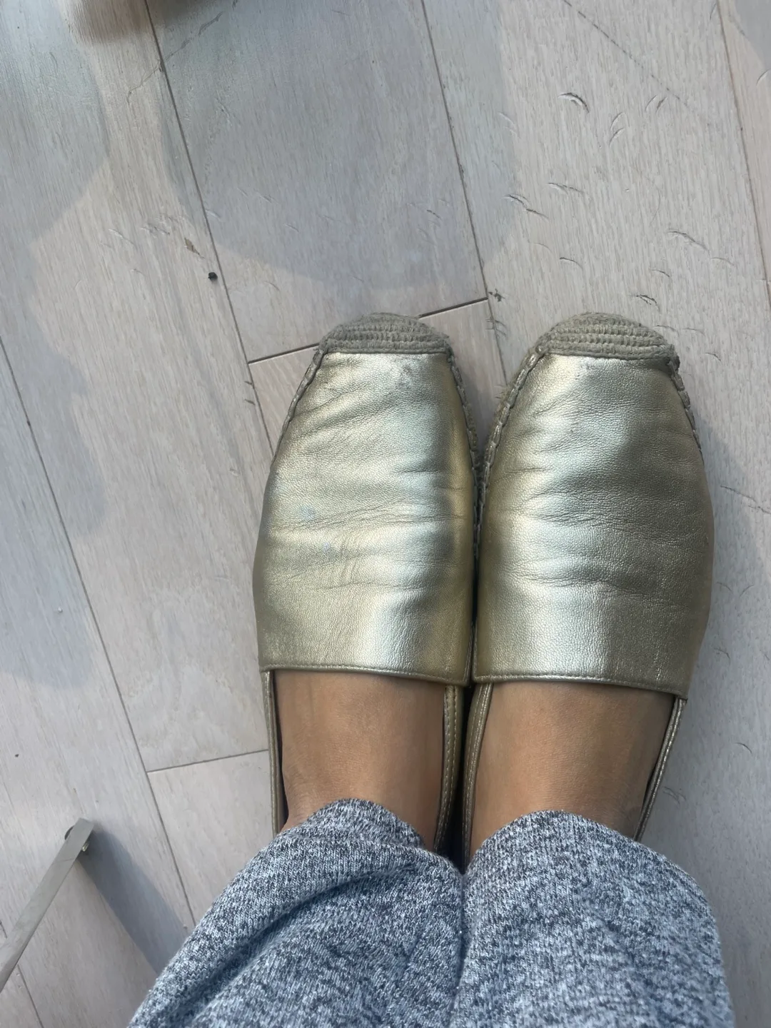 Sam Edelman Gold Espadrille Slip-ons - 9 thumbnail