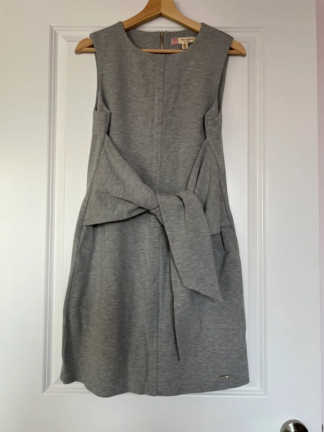 Ted Baker Grey Dress - Size 2 thumbnail