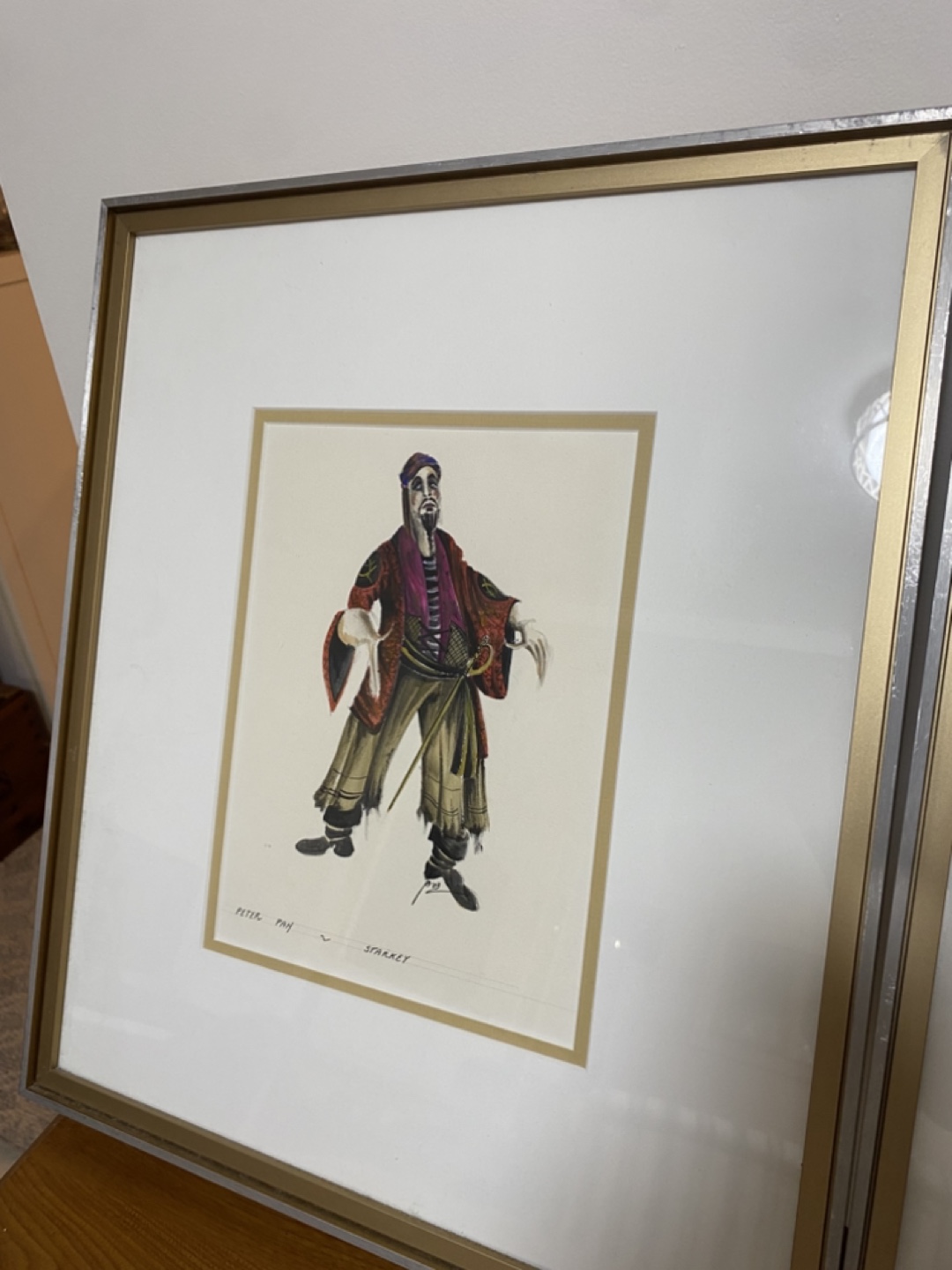 Framed Judith Bowden Art - Neverland Design Drawings
