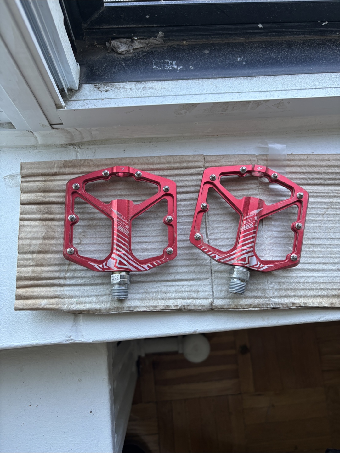 Enlee Bike Pedals - Red - photo 2