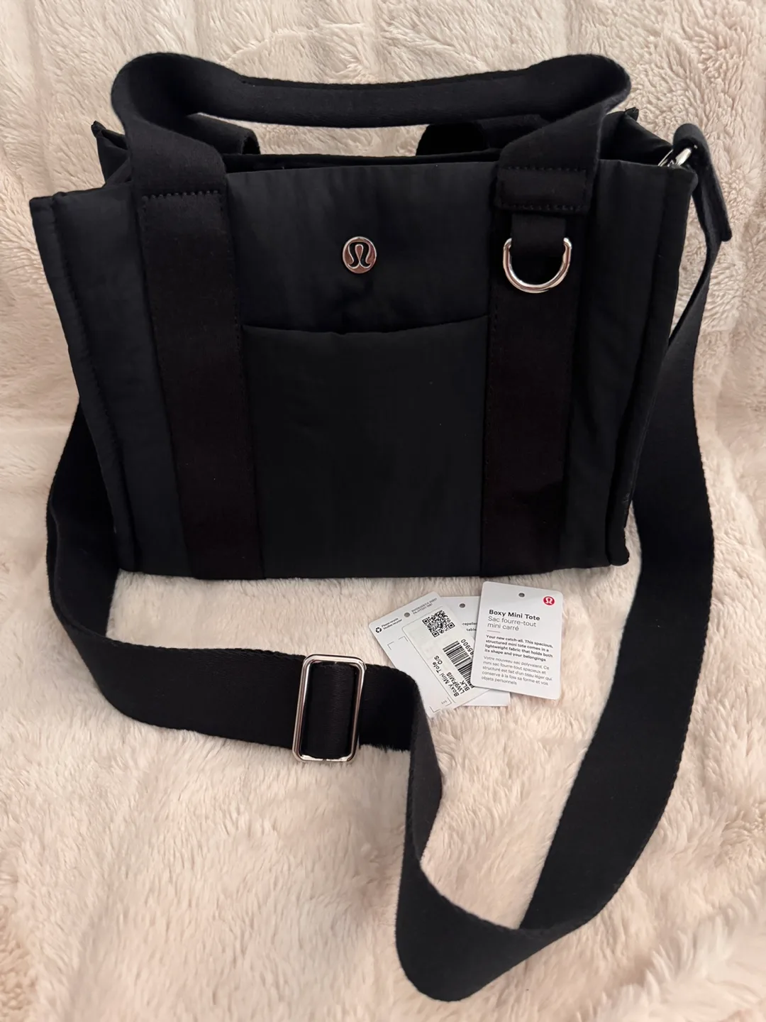 Lululemon Boxy Mini Tote 5L Black thumbnail