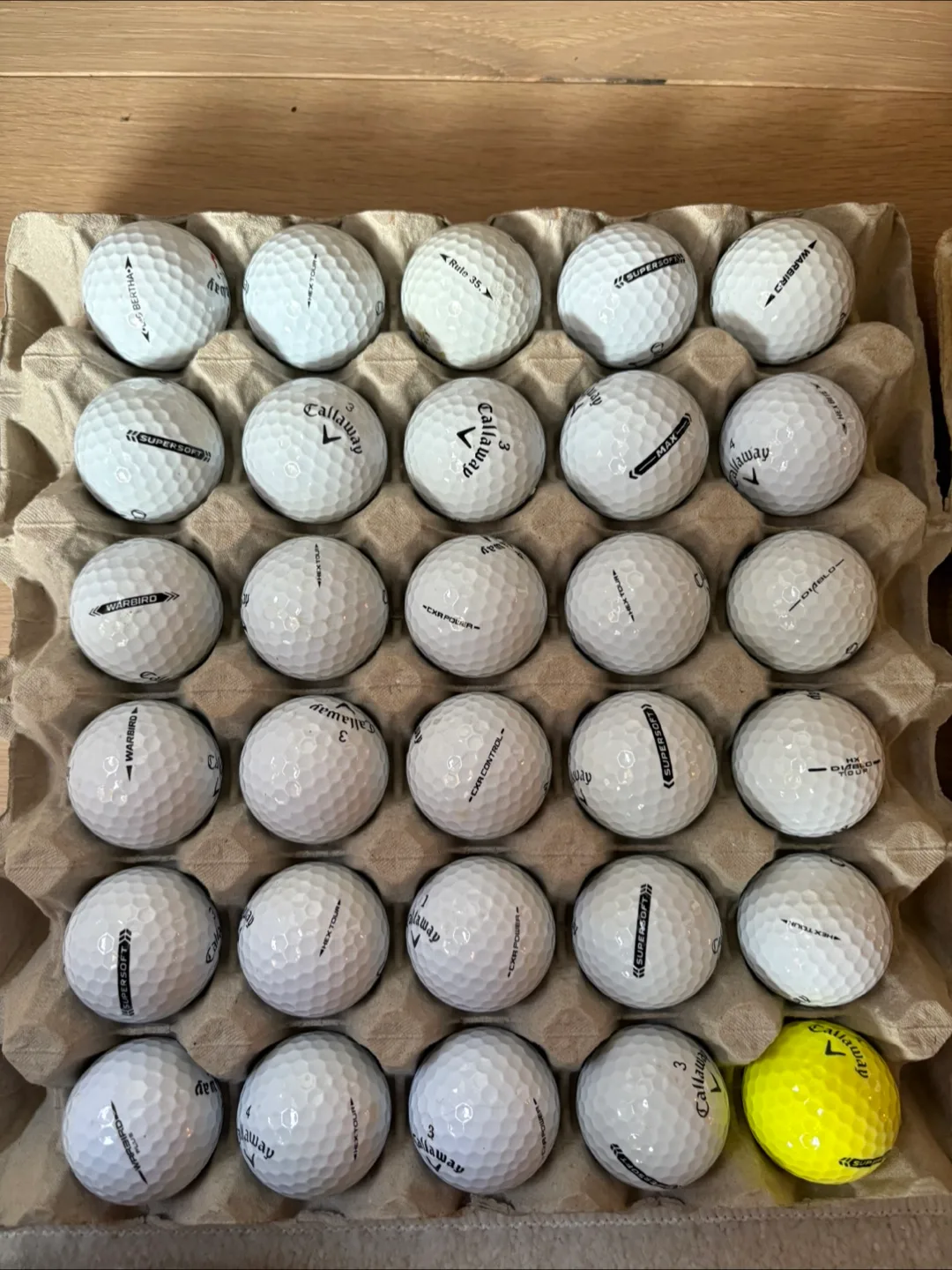 Callaway Golf Balls - Mixed Lot thumbnail