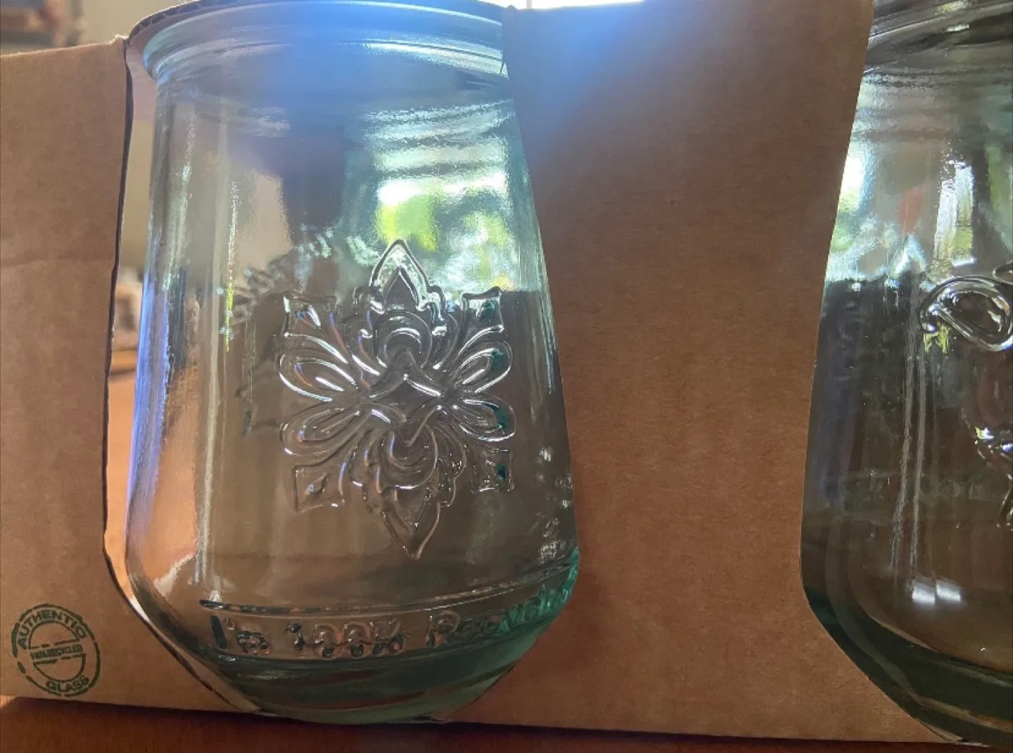 Recycled Glass Drinking Glasses - Set of 6 image indicator(2)