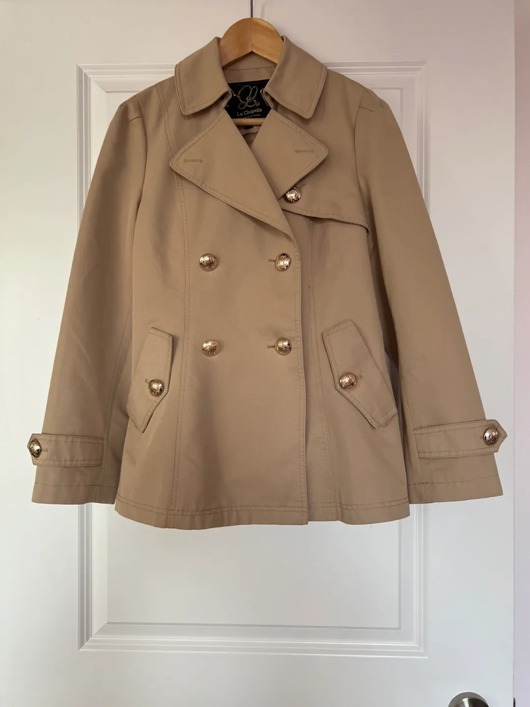 Short Trench Coat - Beige 170 thumbnail