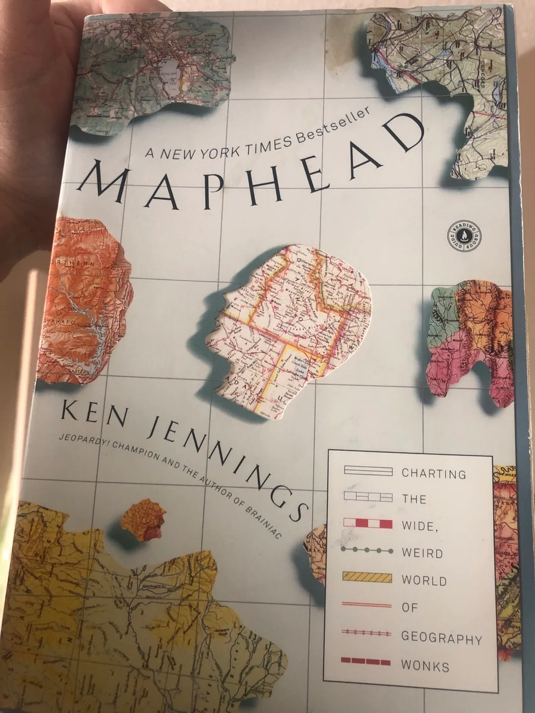 NEW Maphead by Ken Jennings (Jeopardy Champion) thumbnail