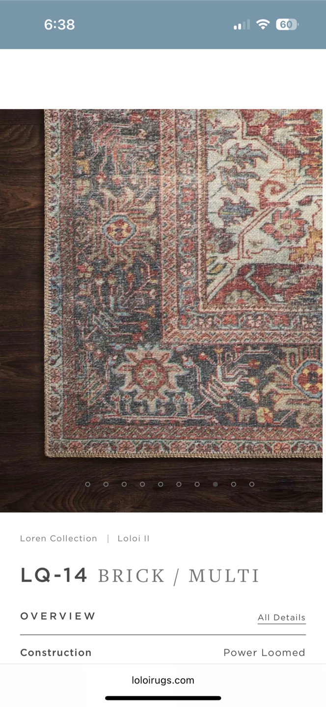 Large Loloi Area Rug - photo 3