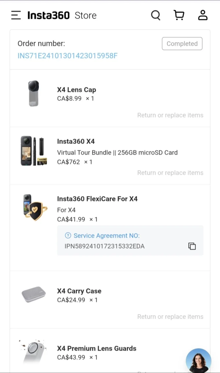Insta360 X4 Virtual Tour Bundle + Accessories image indicator(2)