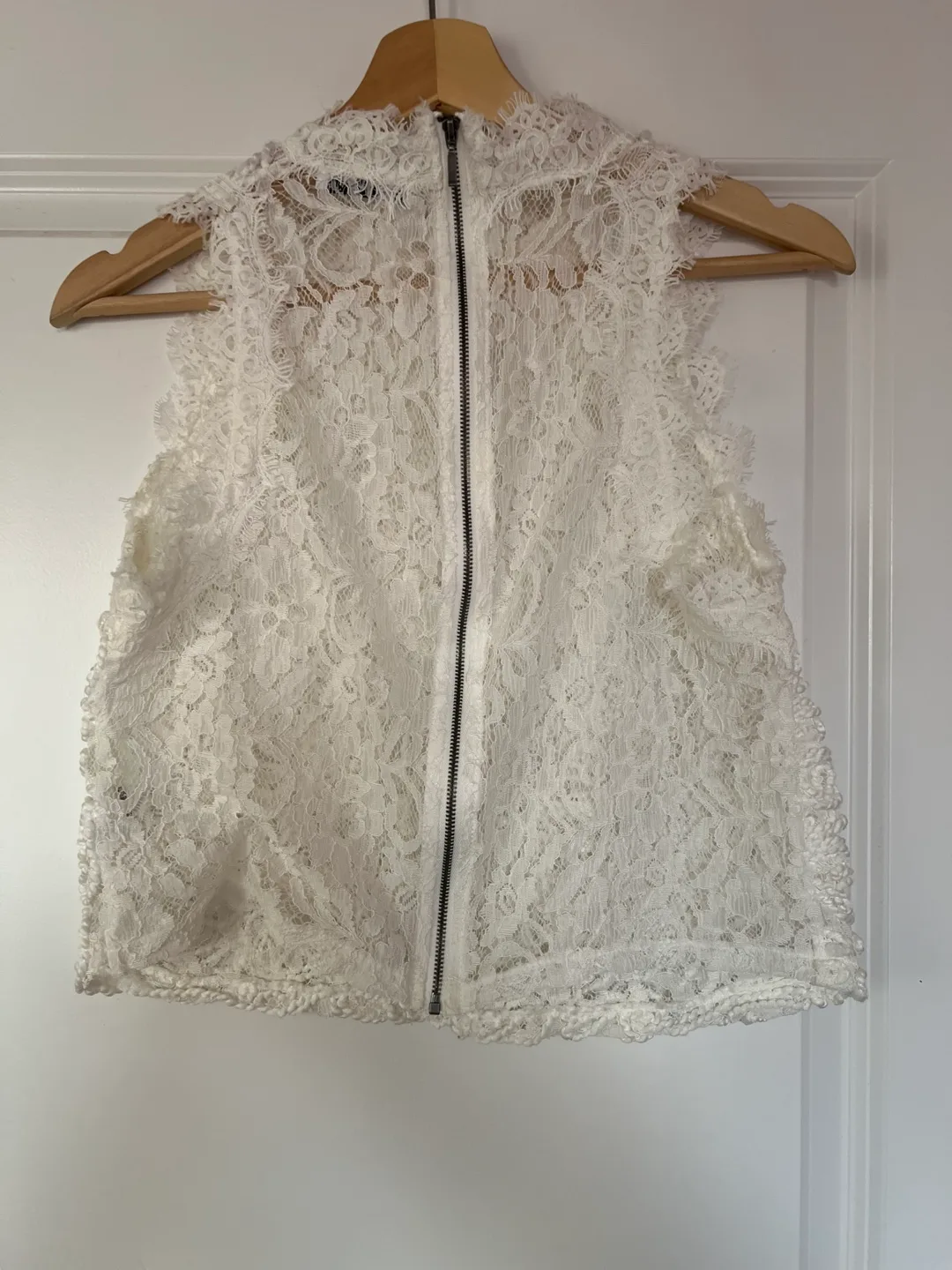 Zara Trafaluc Lace Top - Size M image indicator(2)