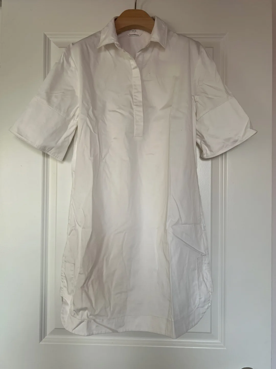 Club Monaco White Cotton Blend Dress size 4 thumbnail
