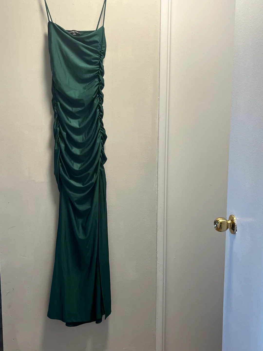 Lovely Day Emerald Green Dress - Size M thumbnail