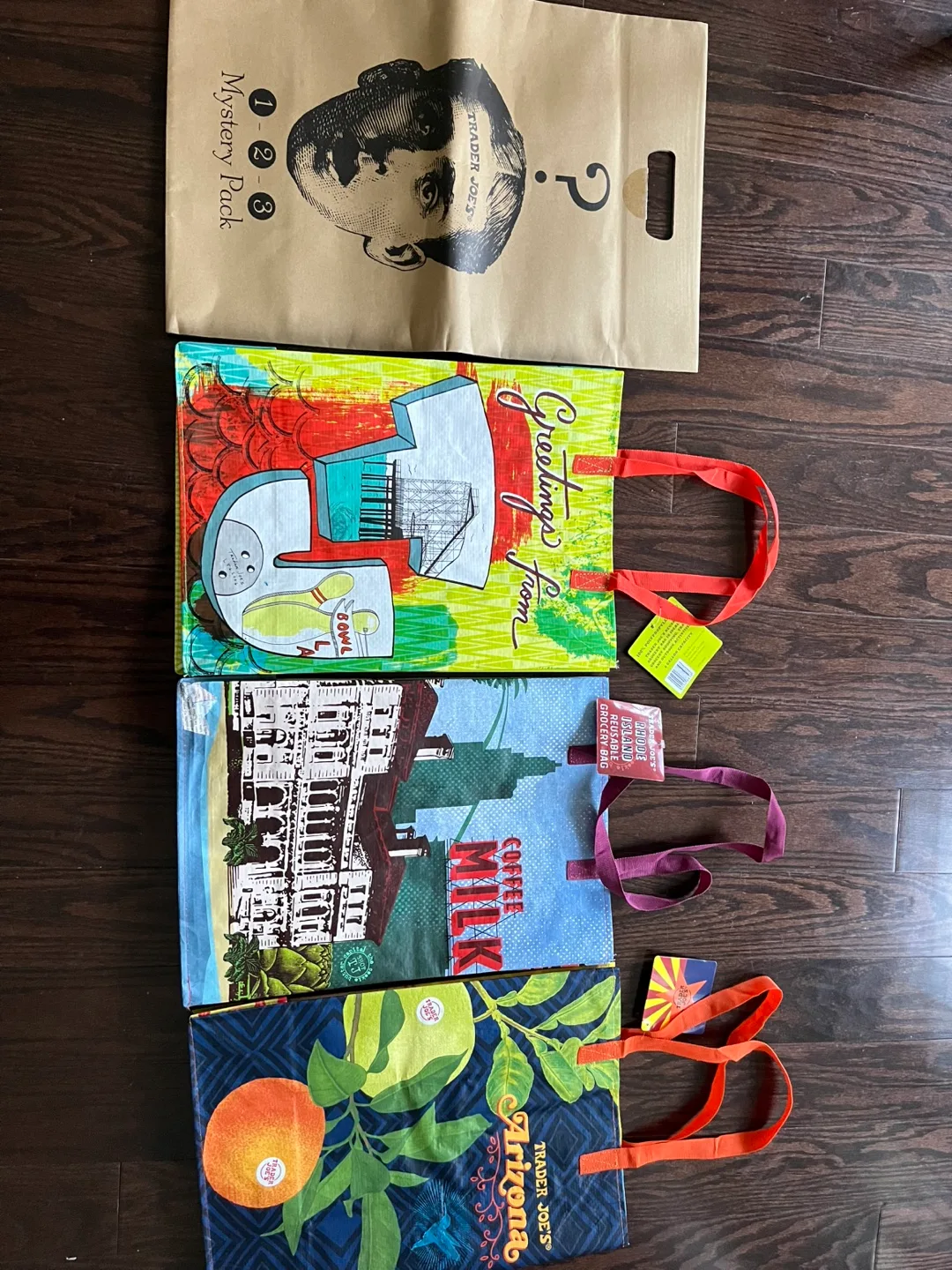 Trader Joe's Reusable Shopping Bag（Mystery Pack3) thumbnail