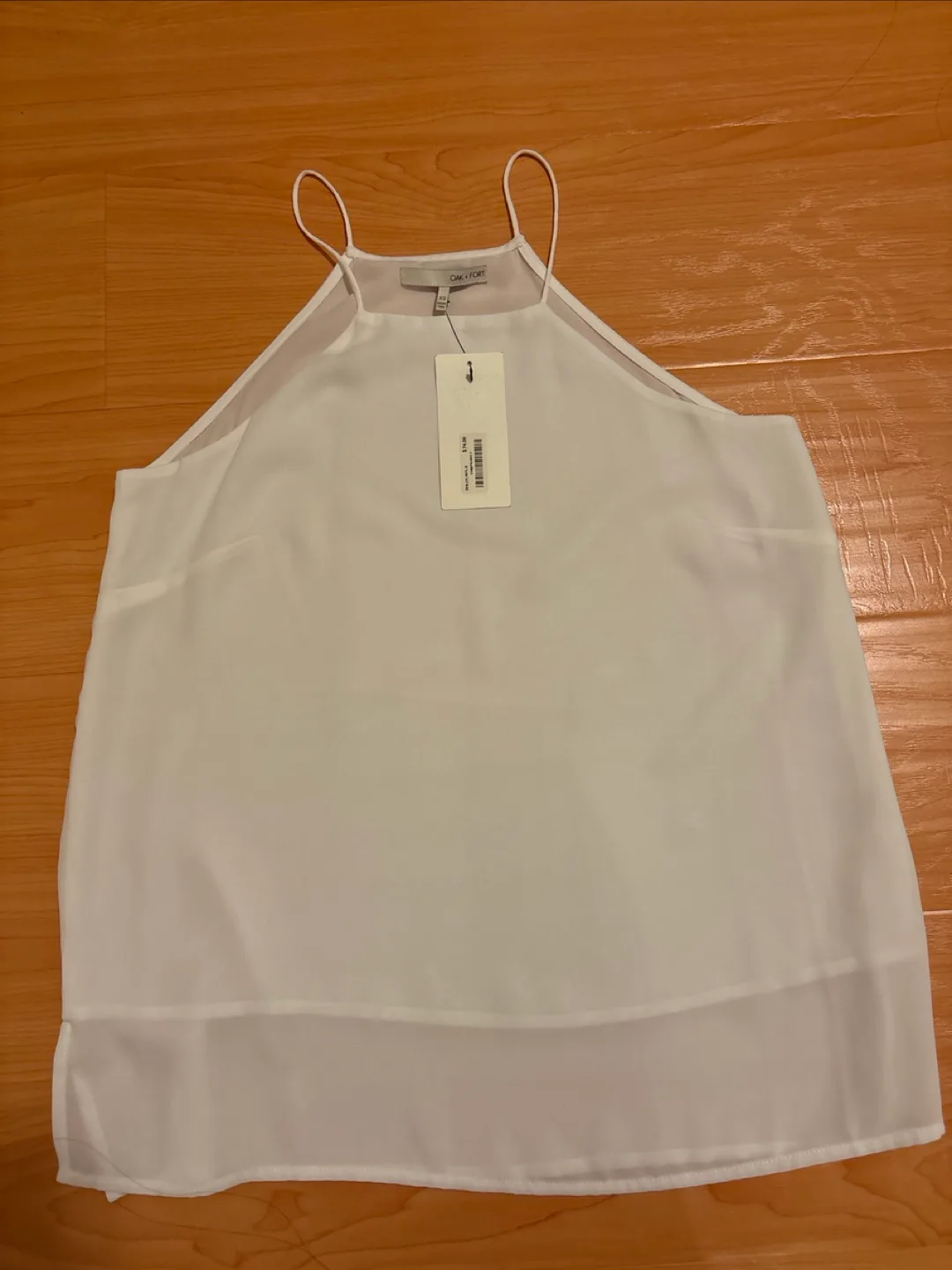 Oak + Fort White Tank Top thumbnail