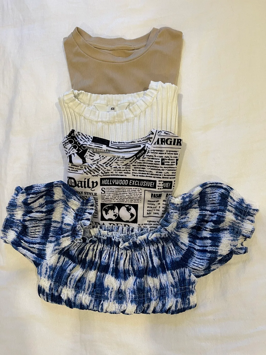 Assorted  girls Tops (H&M, Zara , urban kids )Size 10 / 12 image indicator(2)