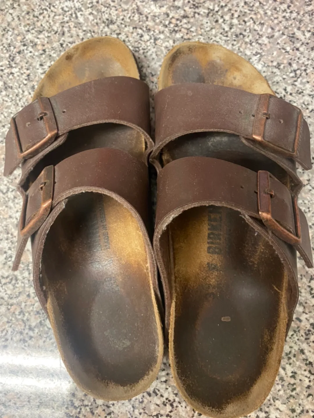 Birkenstock Arizona Sandals, Brown, Size 40 thumbnail