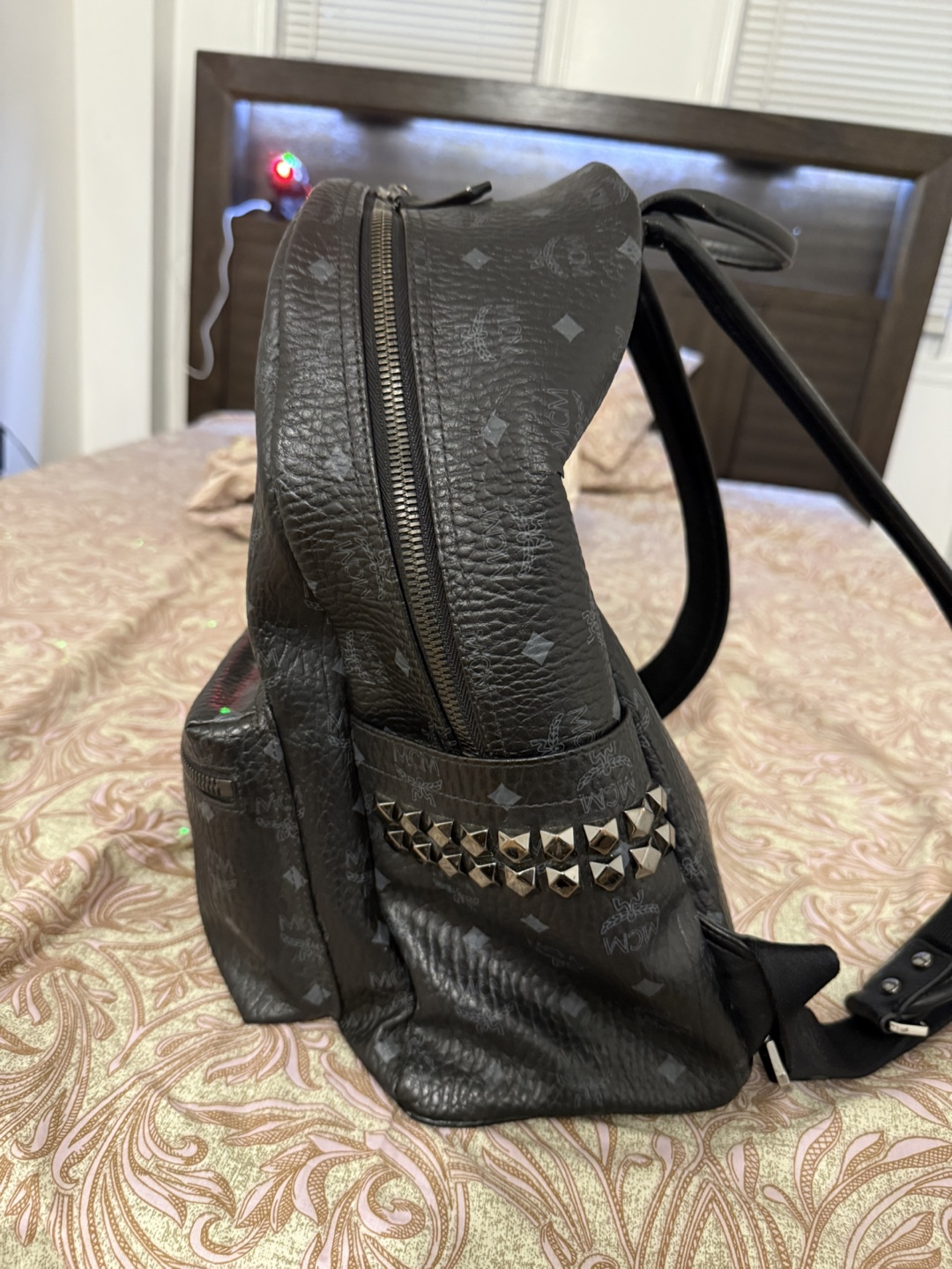 MCM Black Leather Backpack - photo 2