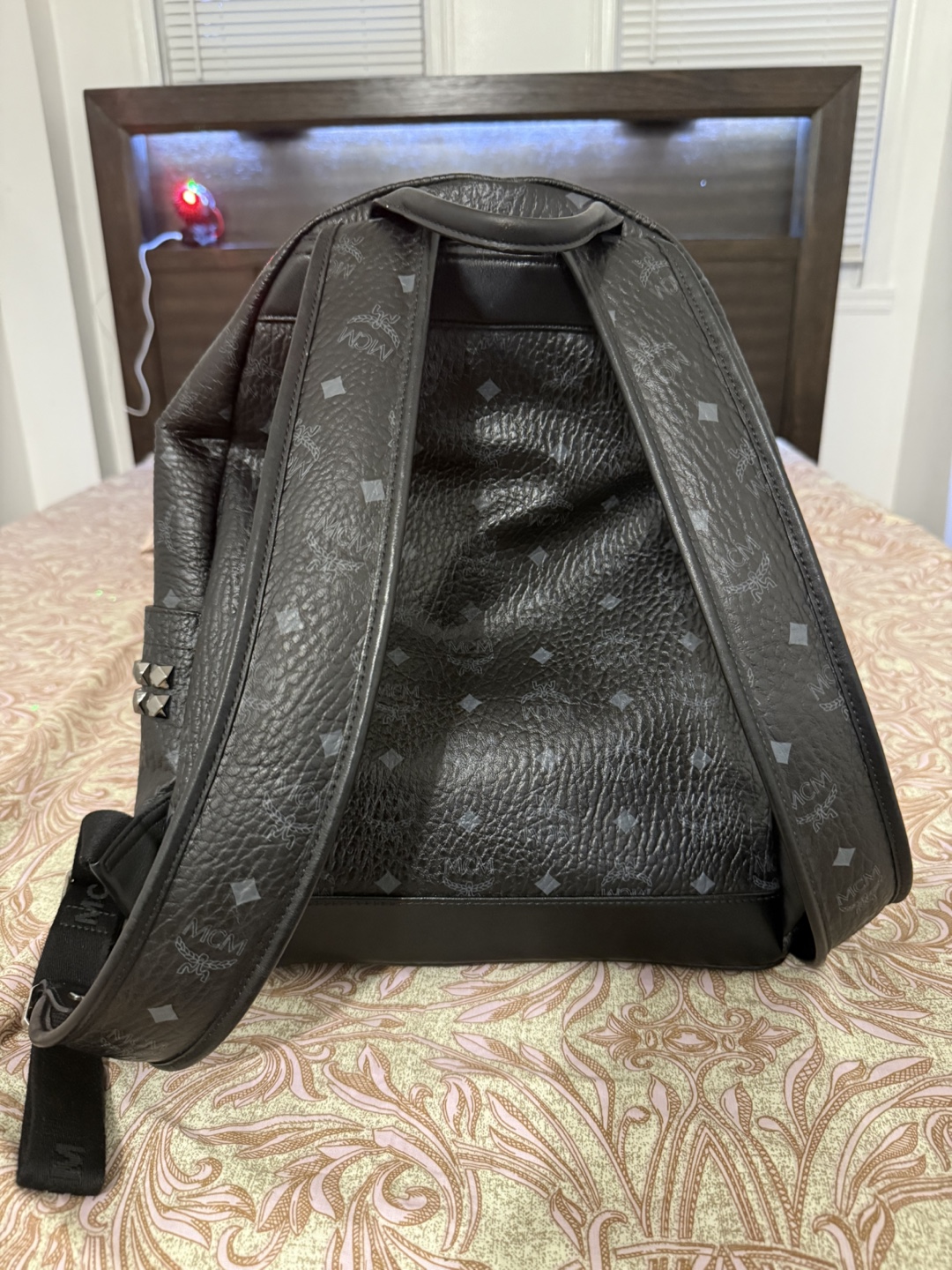 MCM Black Leather Backpack - photo 3