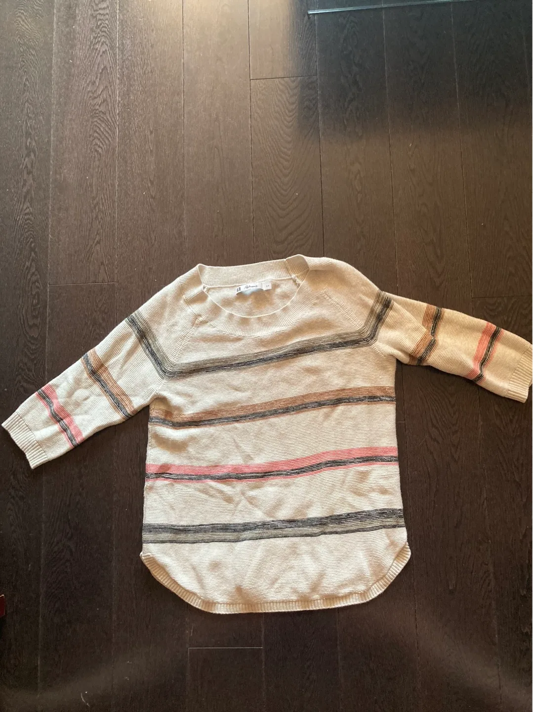 Reitmans Striped Sweater - Size S thumbnail