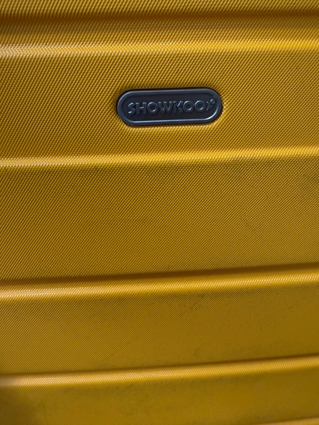 Showkoo Yellow Hardside Carry-On Suitcase image indicator(6)