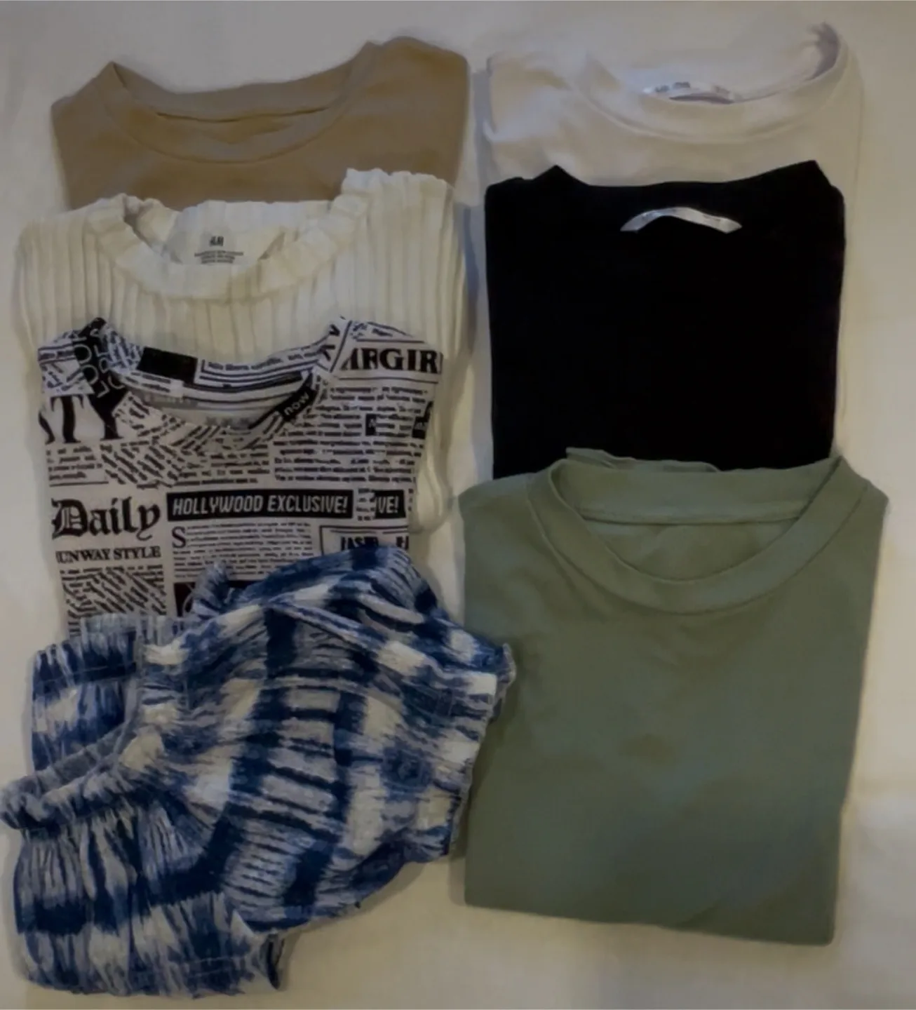 Assorted  girls Tops (H&M, Zara , urban kids )Size 10 / 12 image indicator(5)