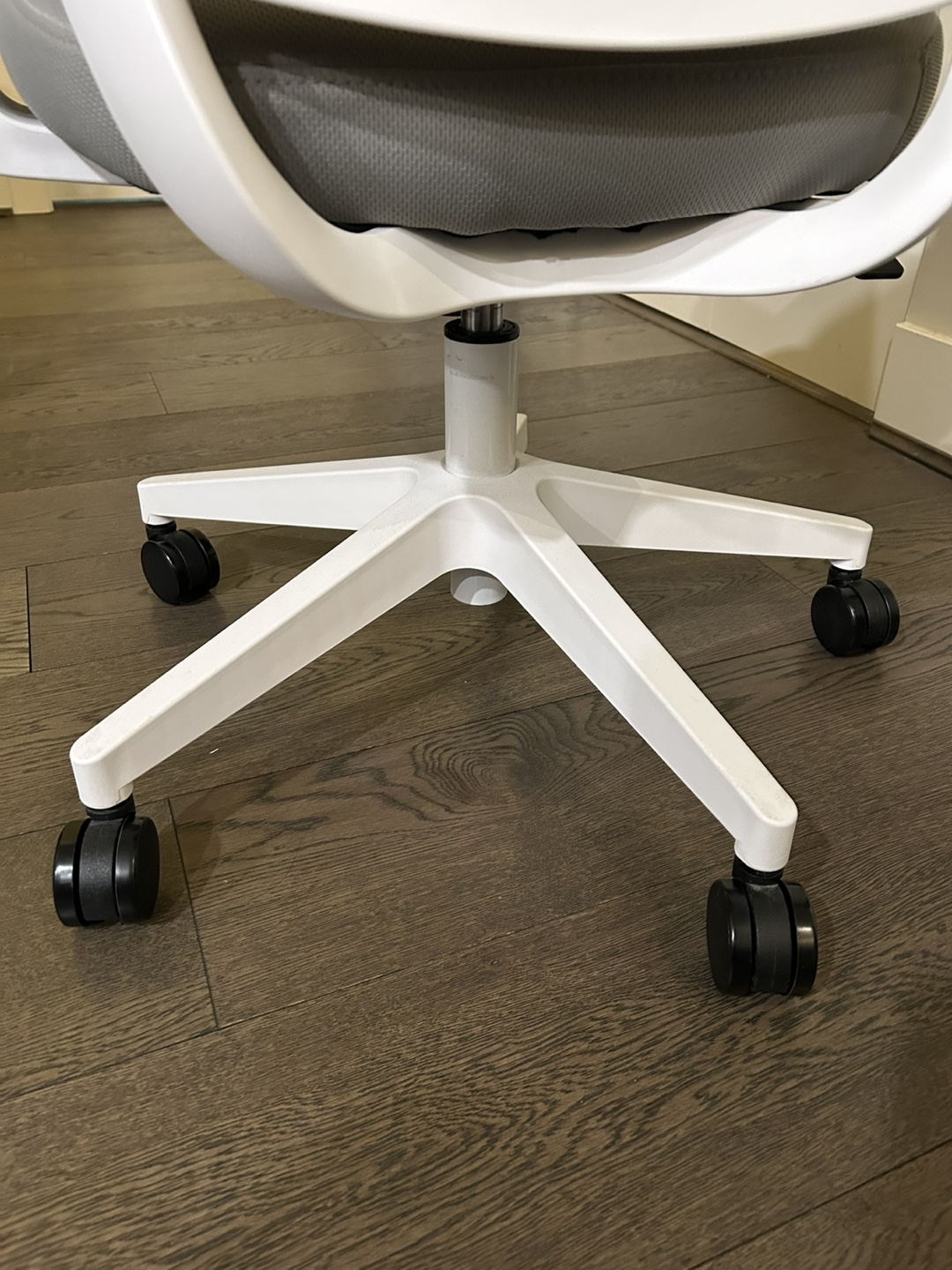 Union & Scale Essentials Mesh Back Fabric Task Chair - Grey - photo 3