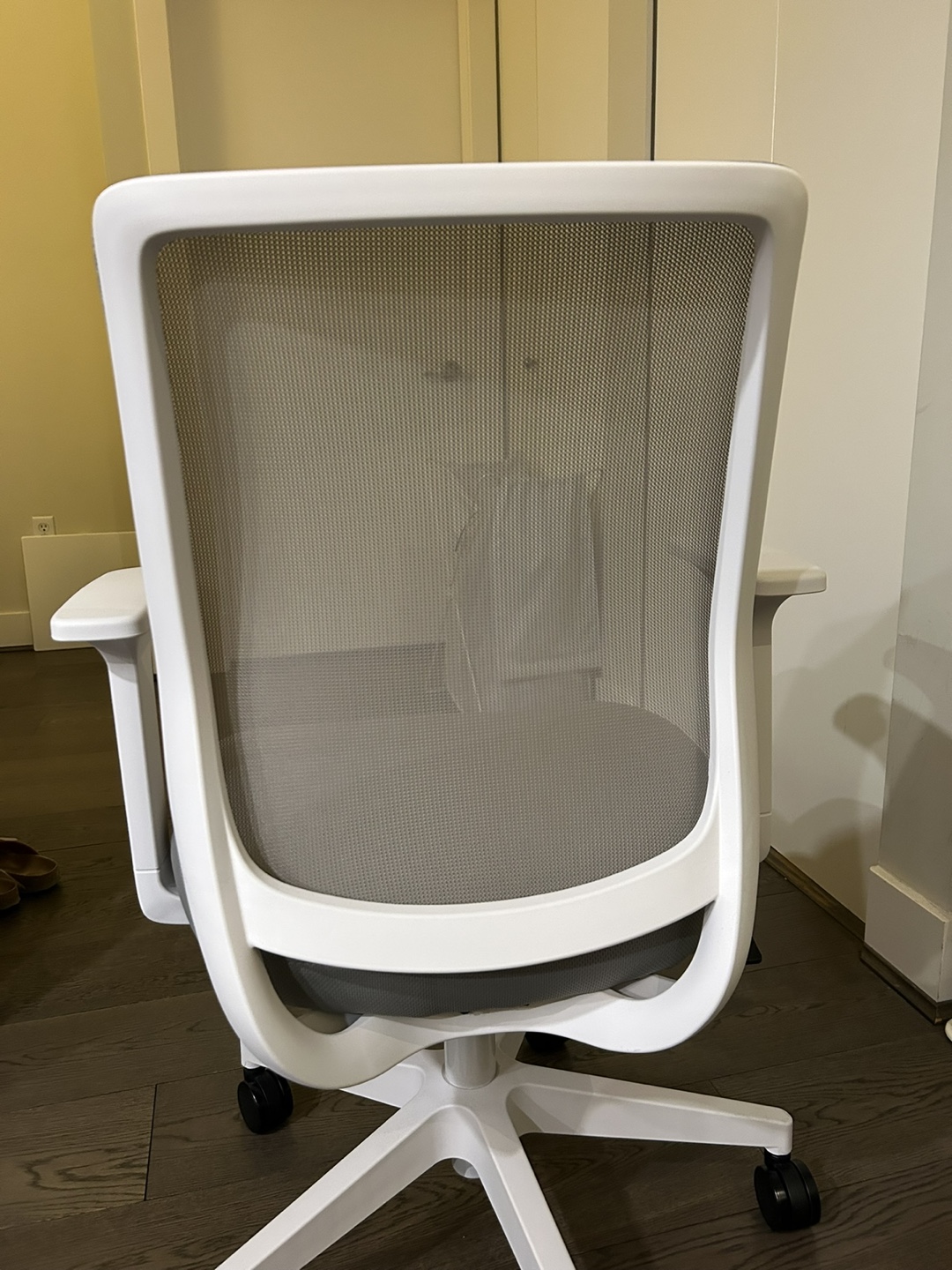 Union & Scale Essentials Mesh Back Fabric Task Chair - Grey - photo 2