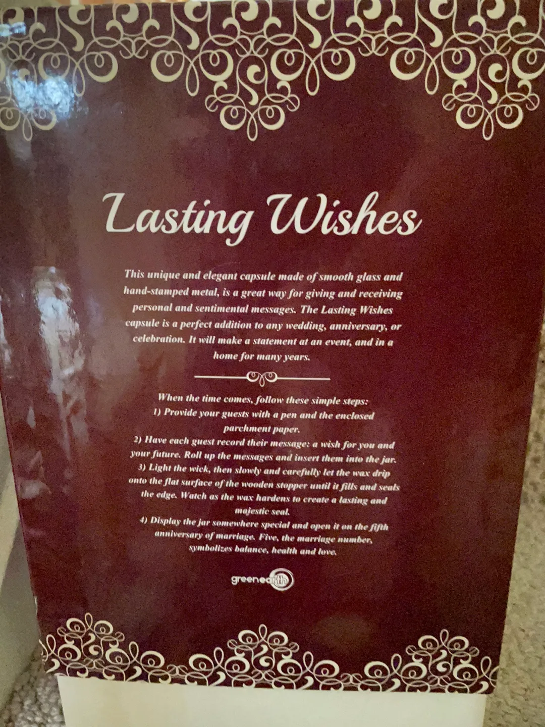 Gorgeous Lasting Wishes Cobalt Blue Memory Wedding Capsule image indicator(4)