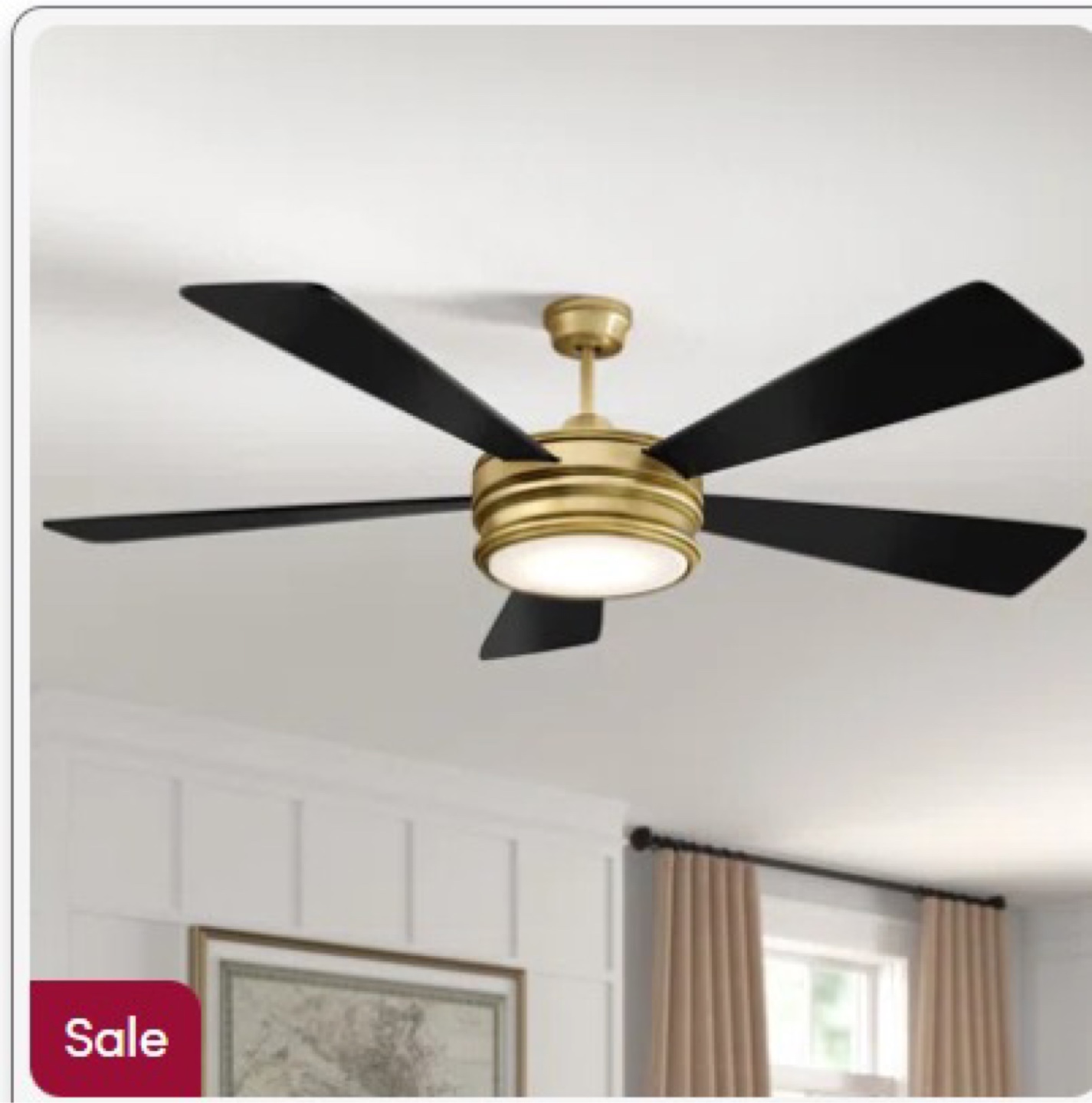 Craftmade Braxton 52" Ceiling Fan - New in Box! - photo 2