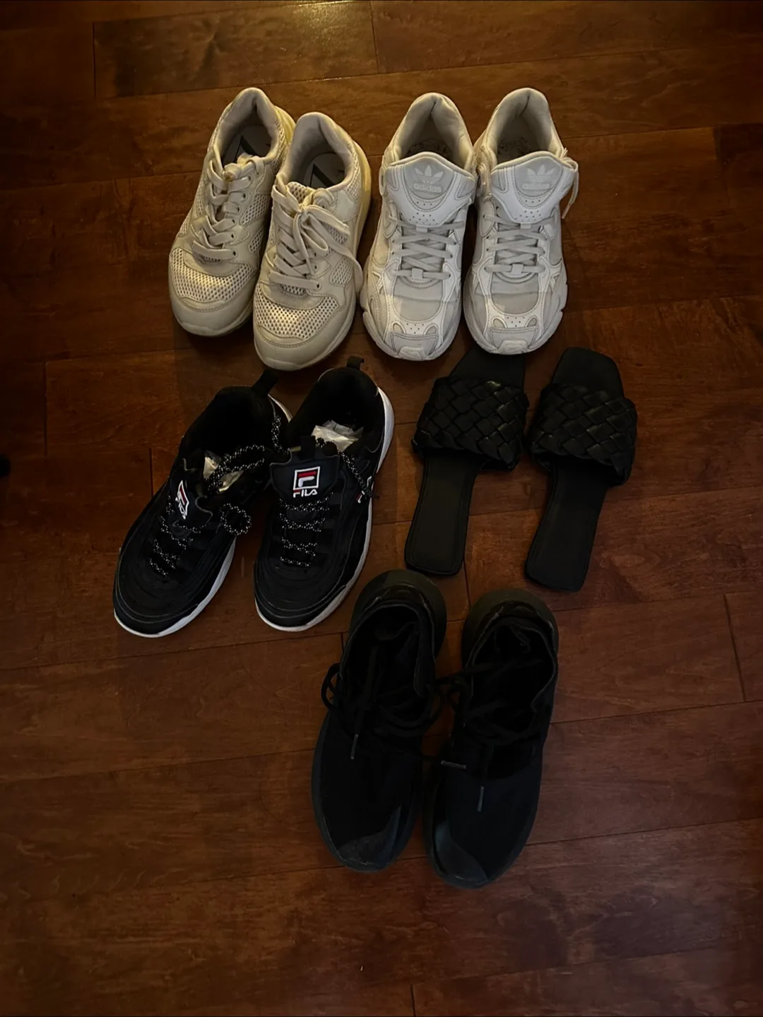 Adidas, Fila, h&m Slides, zara all free thumbnail