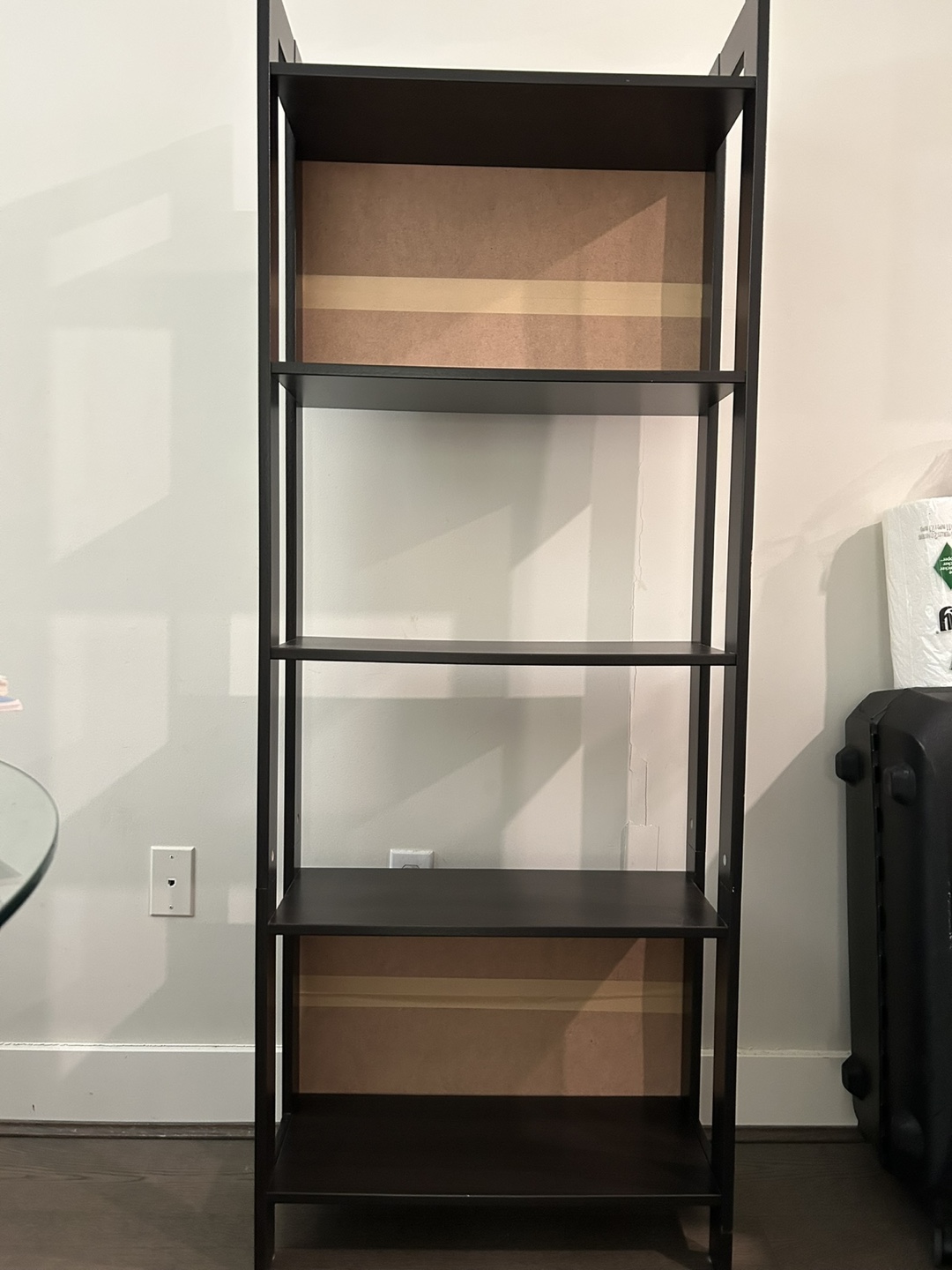IKEA LAIVA Black-Brown Bookcase