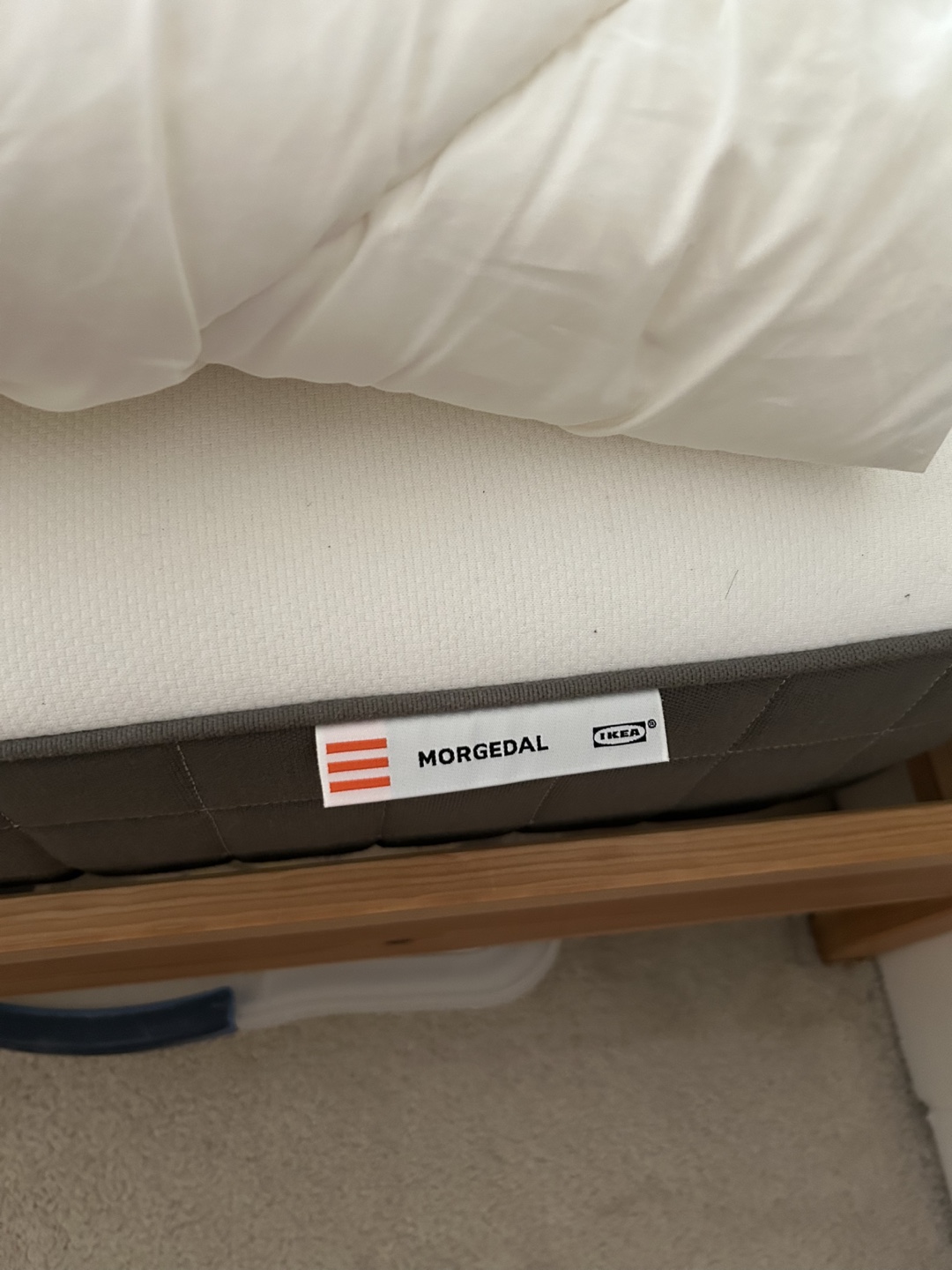 IKEA FJELLSE Bed Frame & Morgedal Mattress - photo 2
