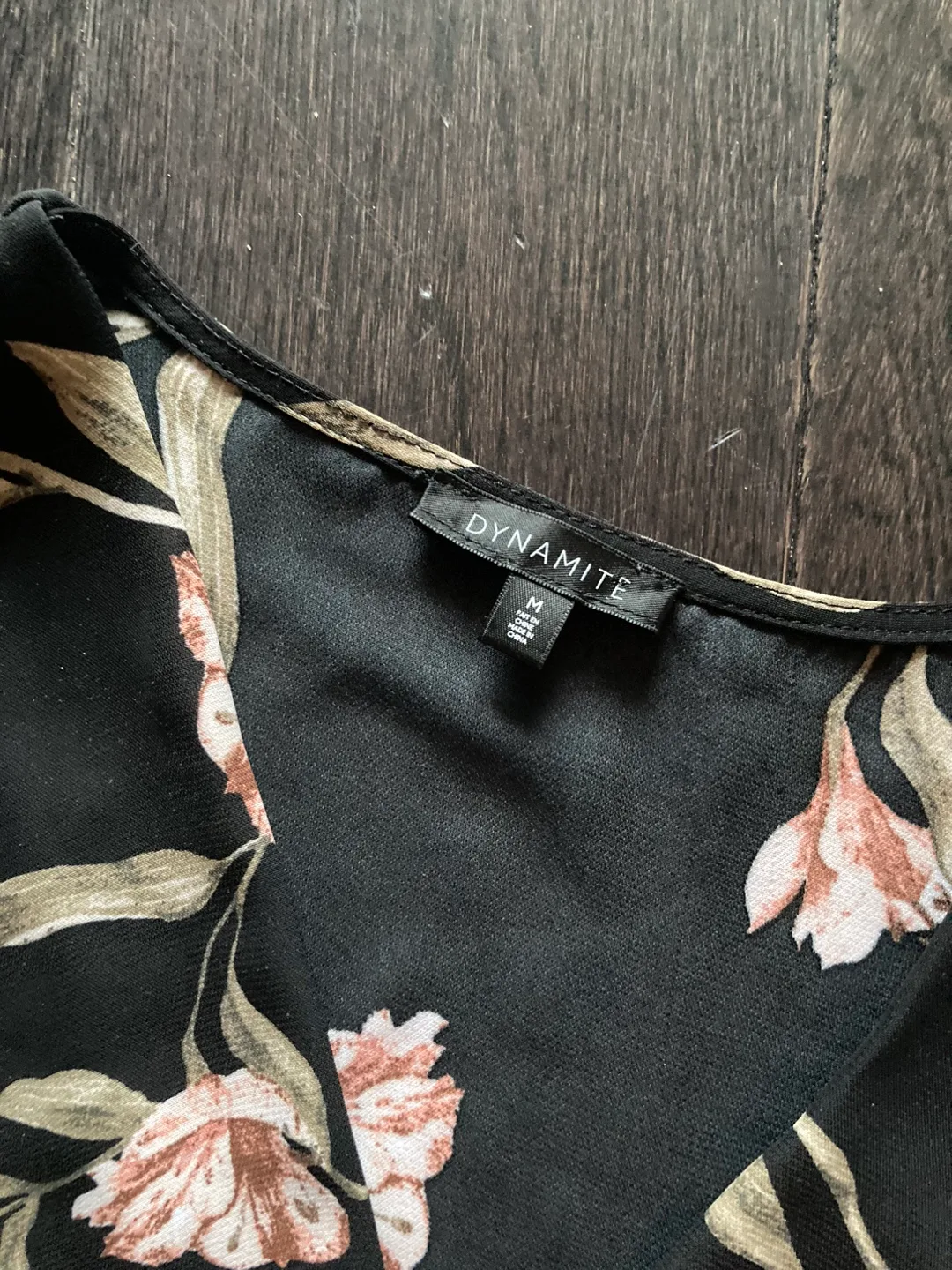 Dynamite Floral Bodysuit - Size Medium image indicator(3)