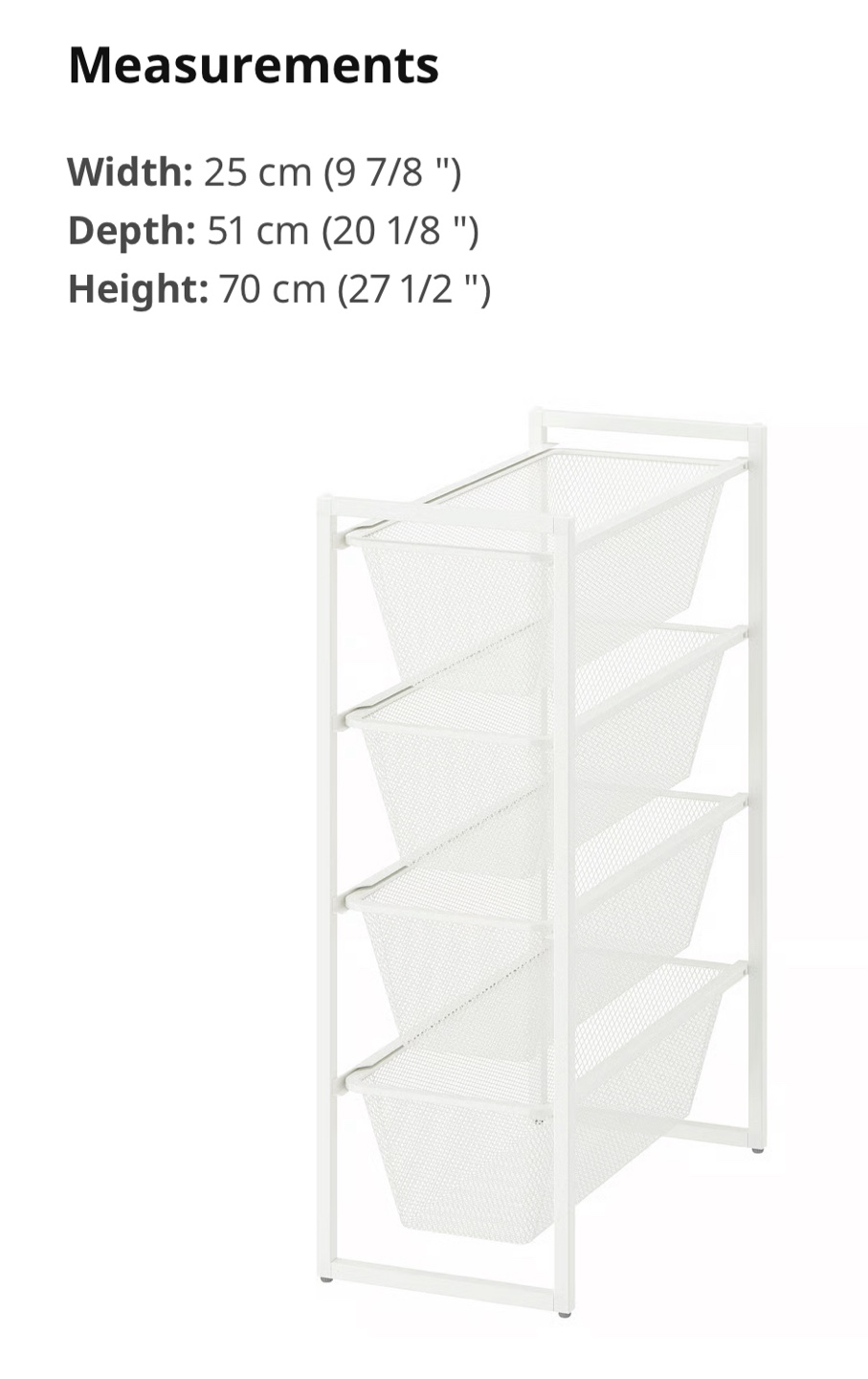 IKEA JONAXEL Storage Combination - White - photo 5
