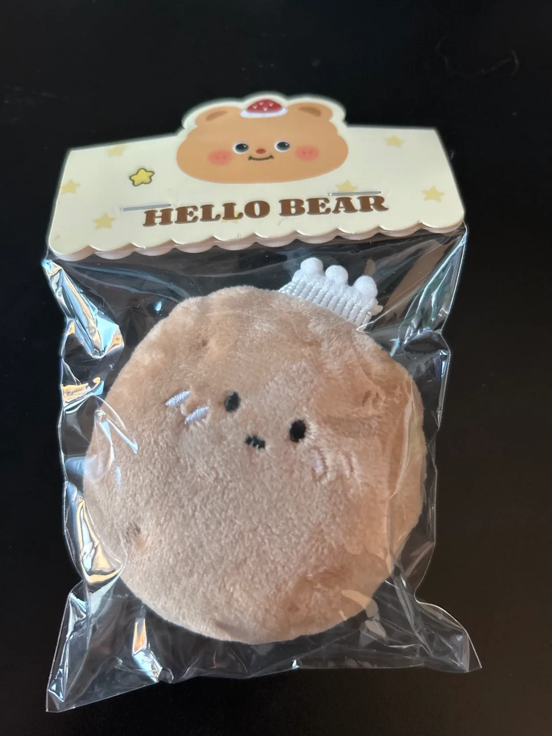 Hello Bear Plush Charm - New thumbnail