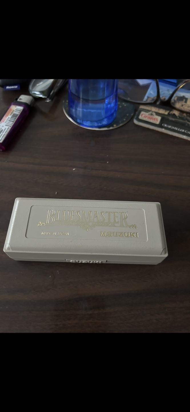 Suzuki Bluesmaster Harmonica with Case - photo 3