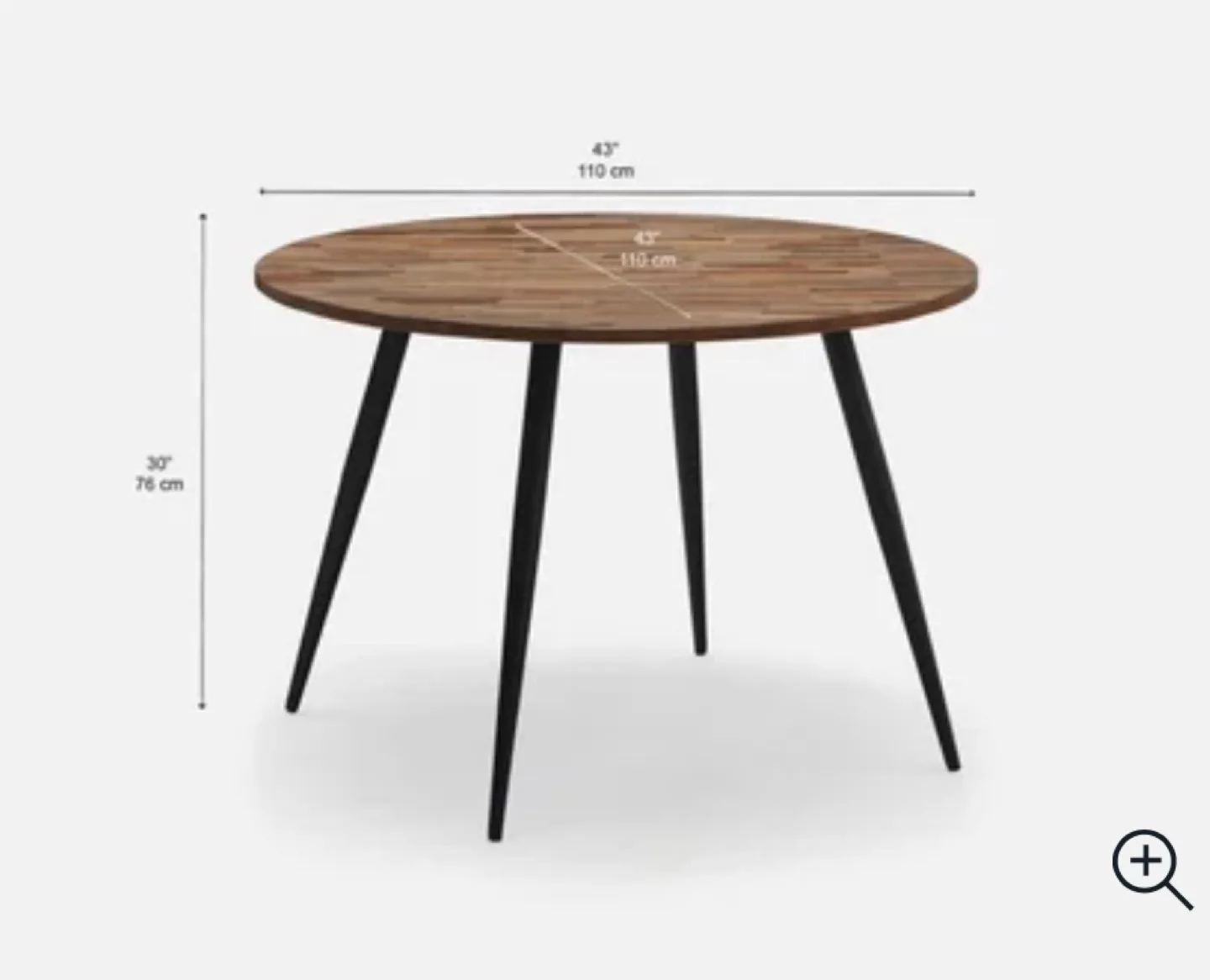 Structube Aviva - Dining Table 110cm thumbnail