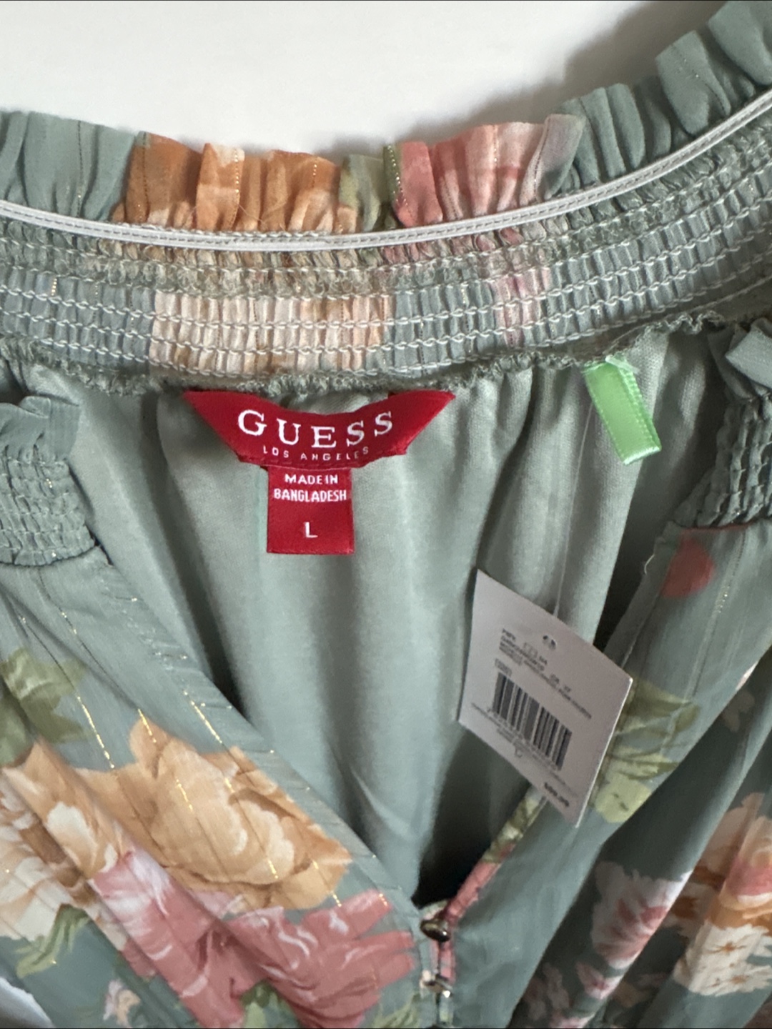 Guess Michelle Floral Dress - Size L - photo 3