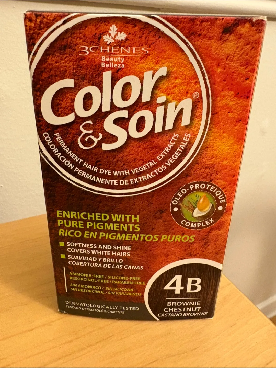 Color & Soin 4B Brownie Chestnut Hair Dye image indicator(2)