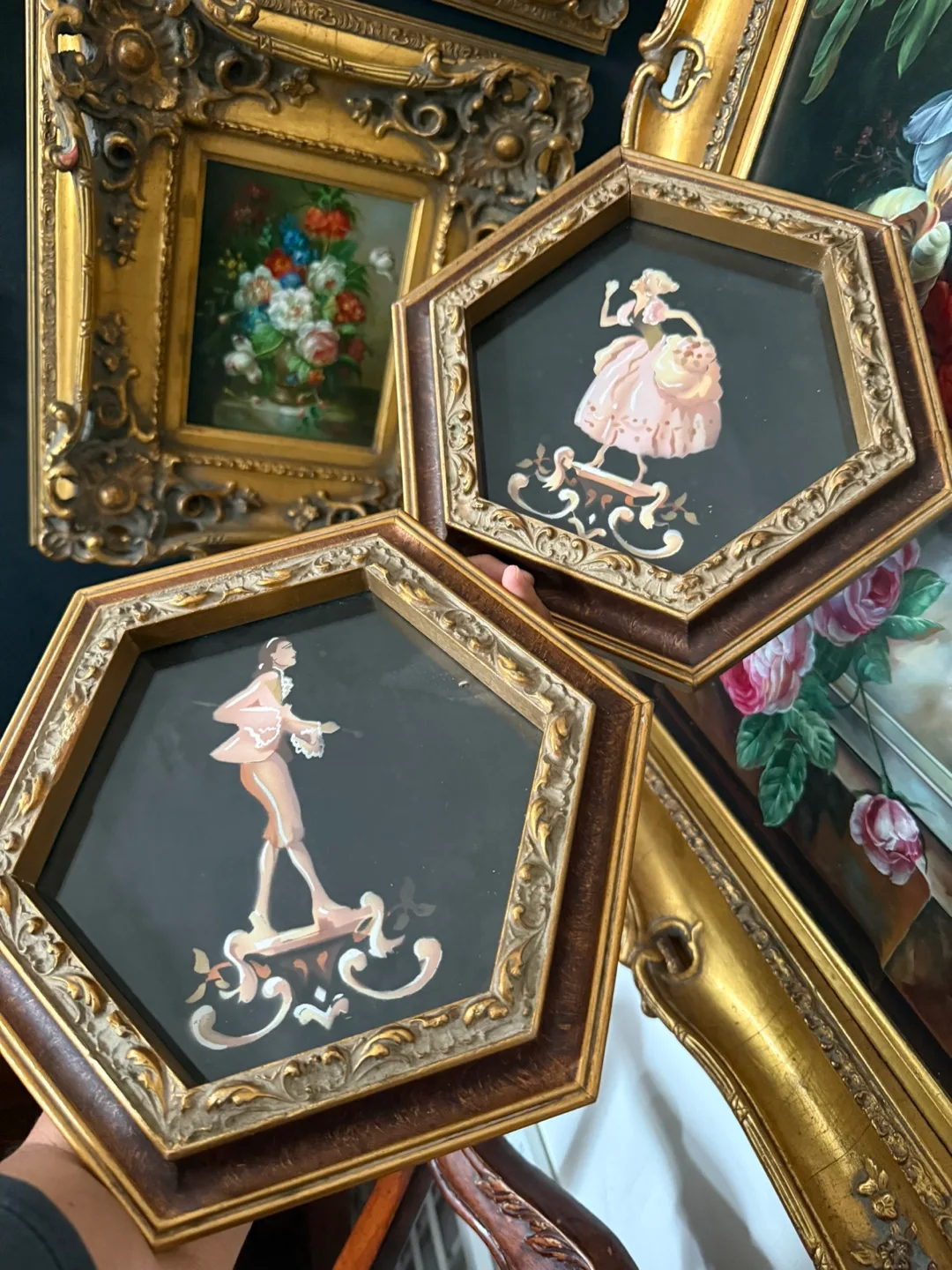 Vintage art deco fashion paintings thumbnail