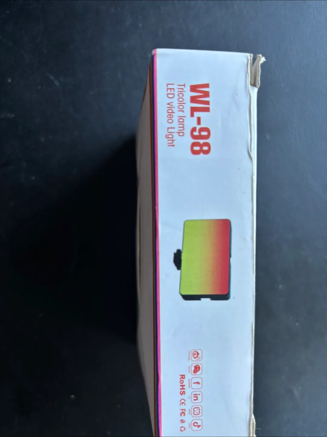 WL-98 Tricolor LED Video Light image indicator(2)