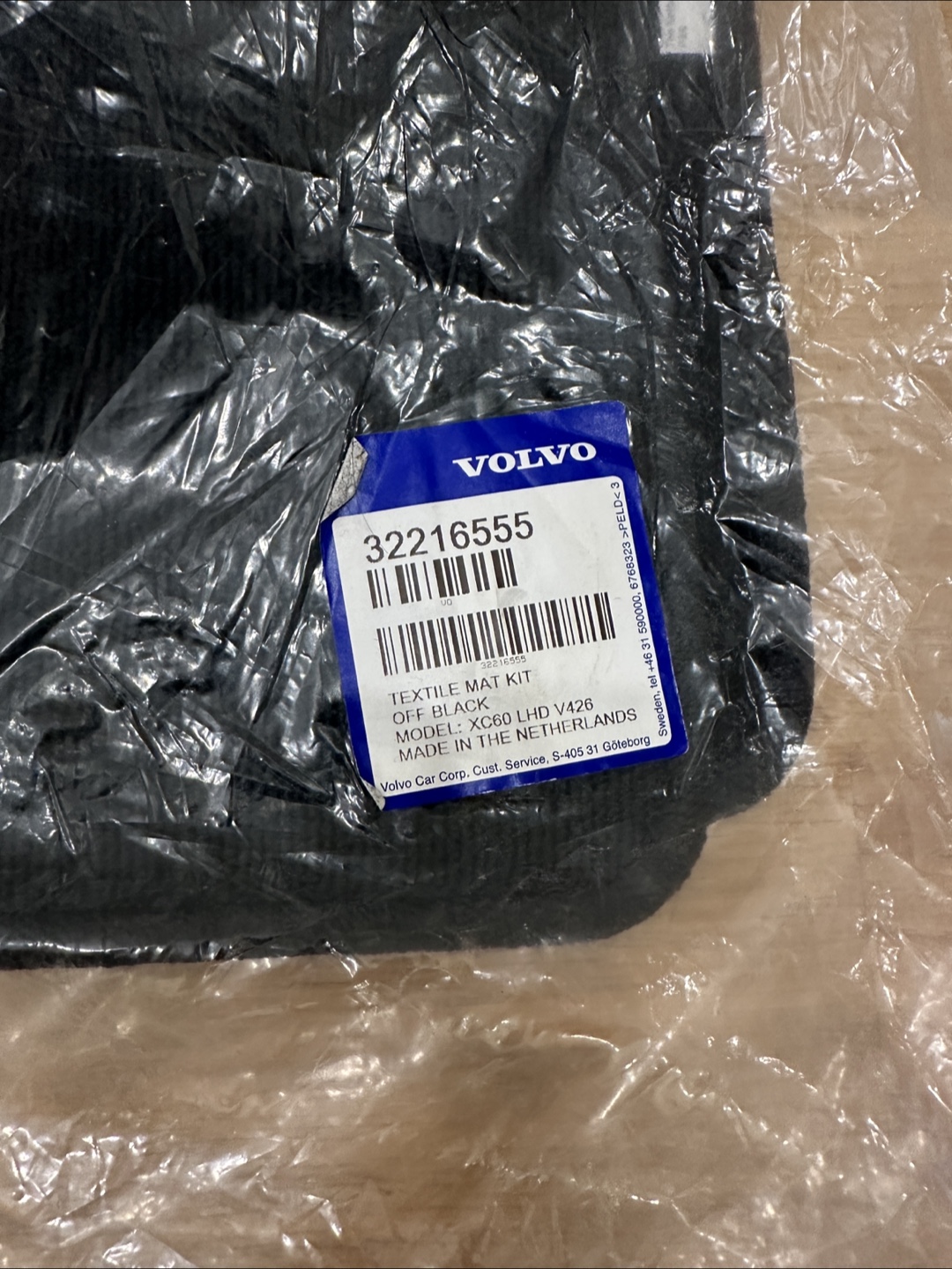 Volvo OEM XC60 Carpet Floormats - photo 2