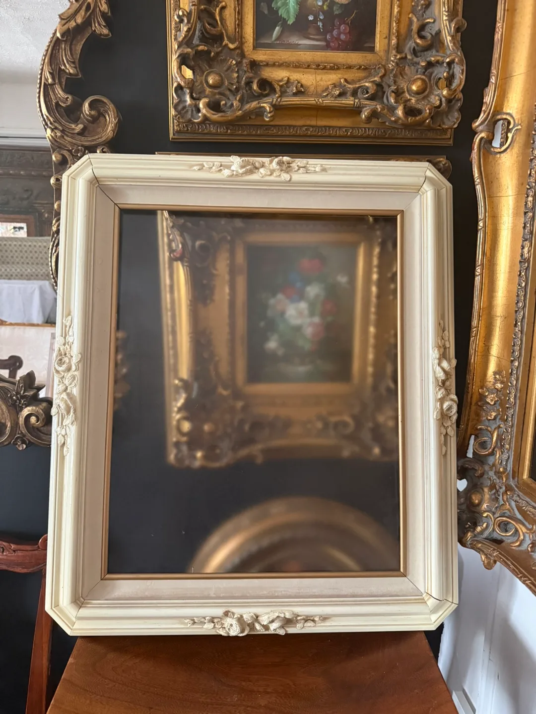 Ornate Picture Frame - Cream thumbnail