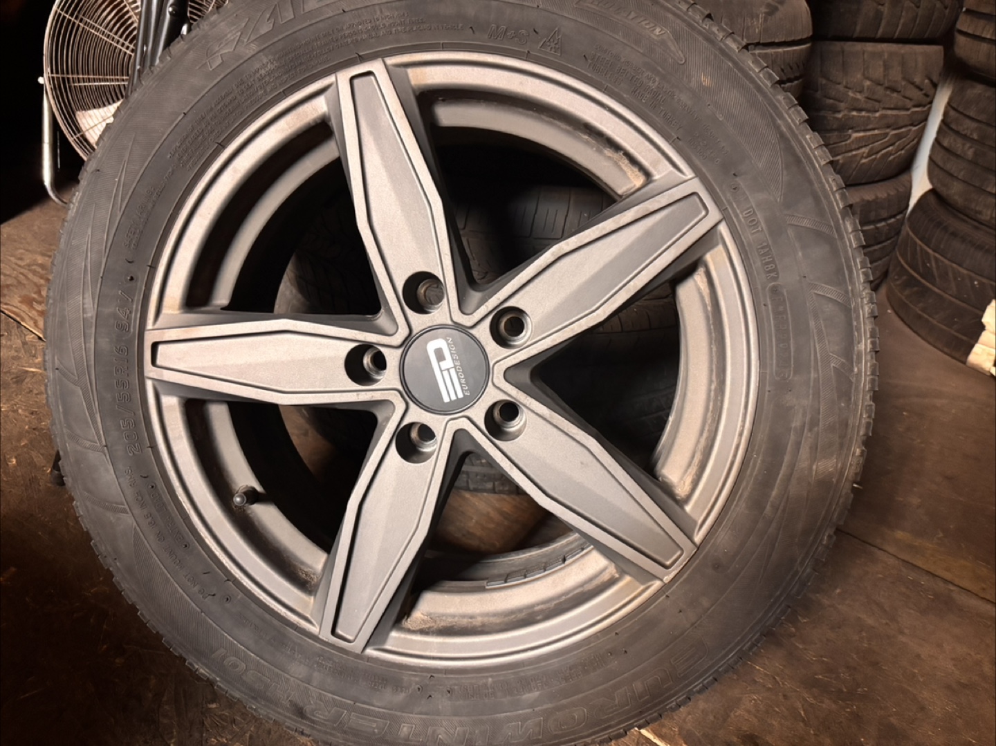 Falken Eurowinter HS449 Tires on Alloy Rims - photo 4