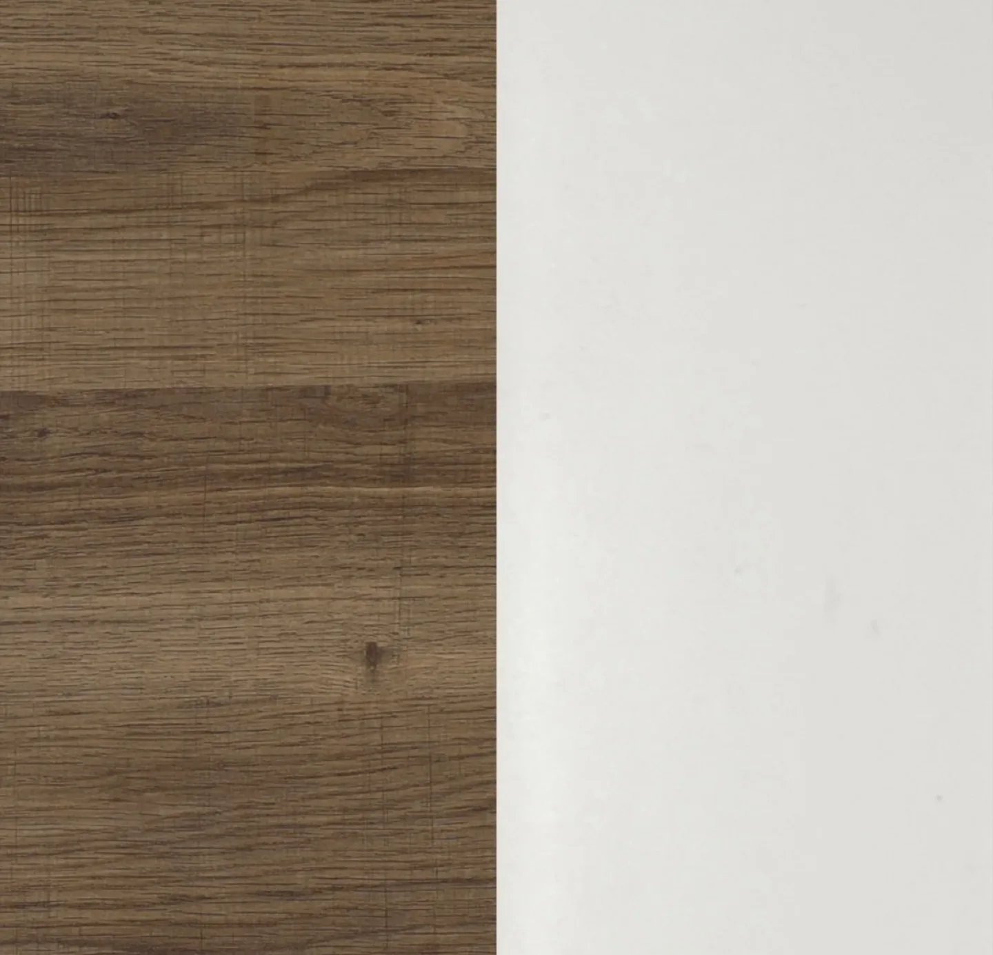 5-Shelf Ladder Bookshelf - Brown/White (wall mounted) image indicator(4)