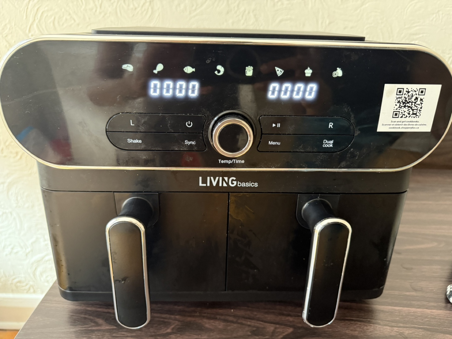 Living Basics Dual Basket Air Fryer